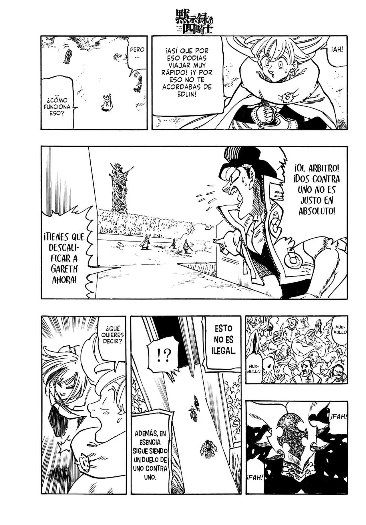 Mokushiroku no Yonkishi capítulo 168 página 5