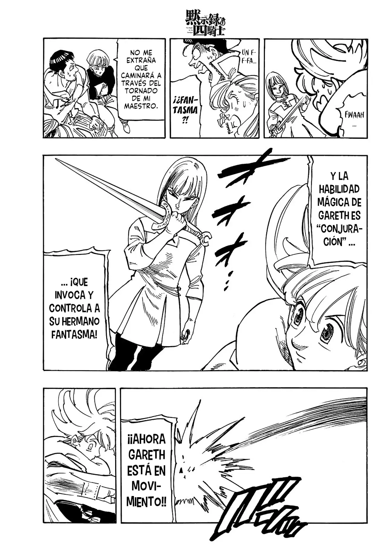 Mokushiroku no Yonkishi capítulo 168 página 9