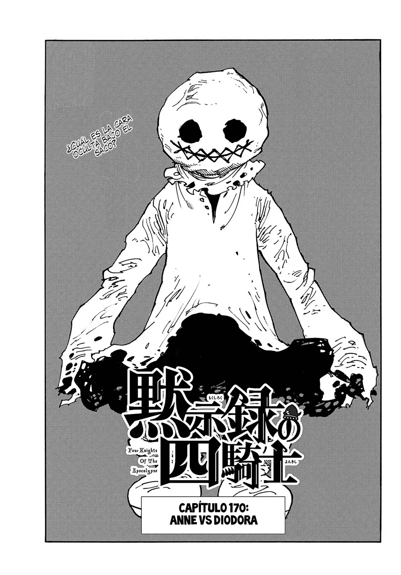 Mokushiroku no Yonkishi capítulo 170 página 2