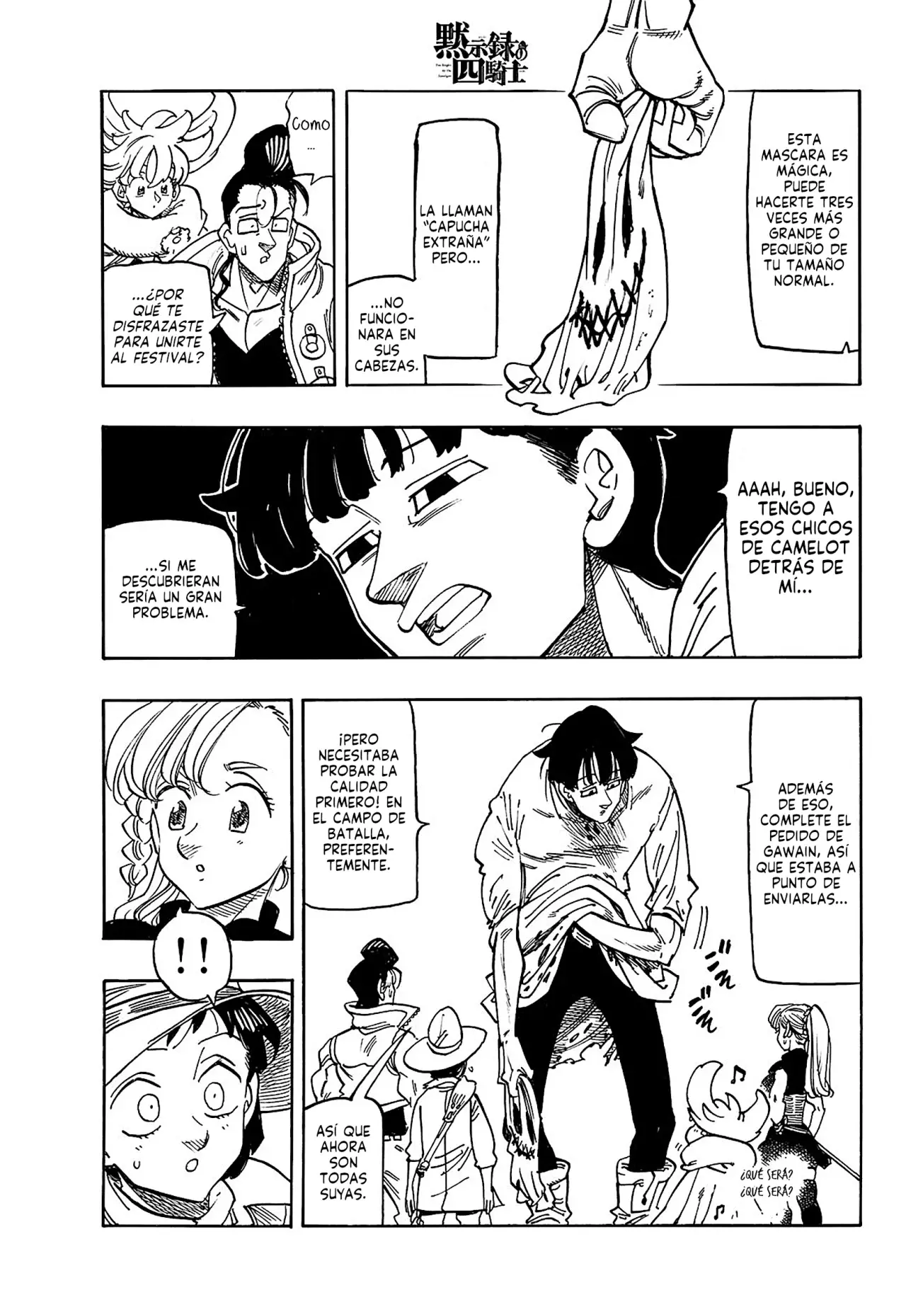 Mokushiroku no Yonkishi capítulo 170 página 6
