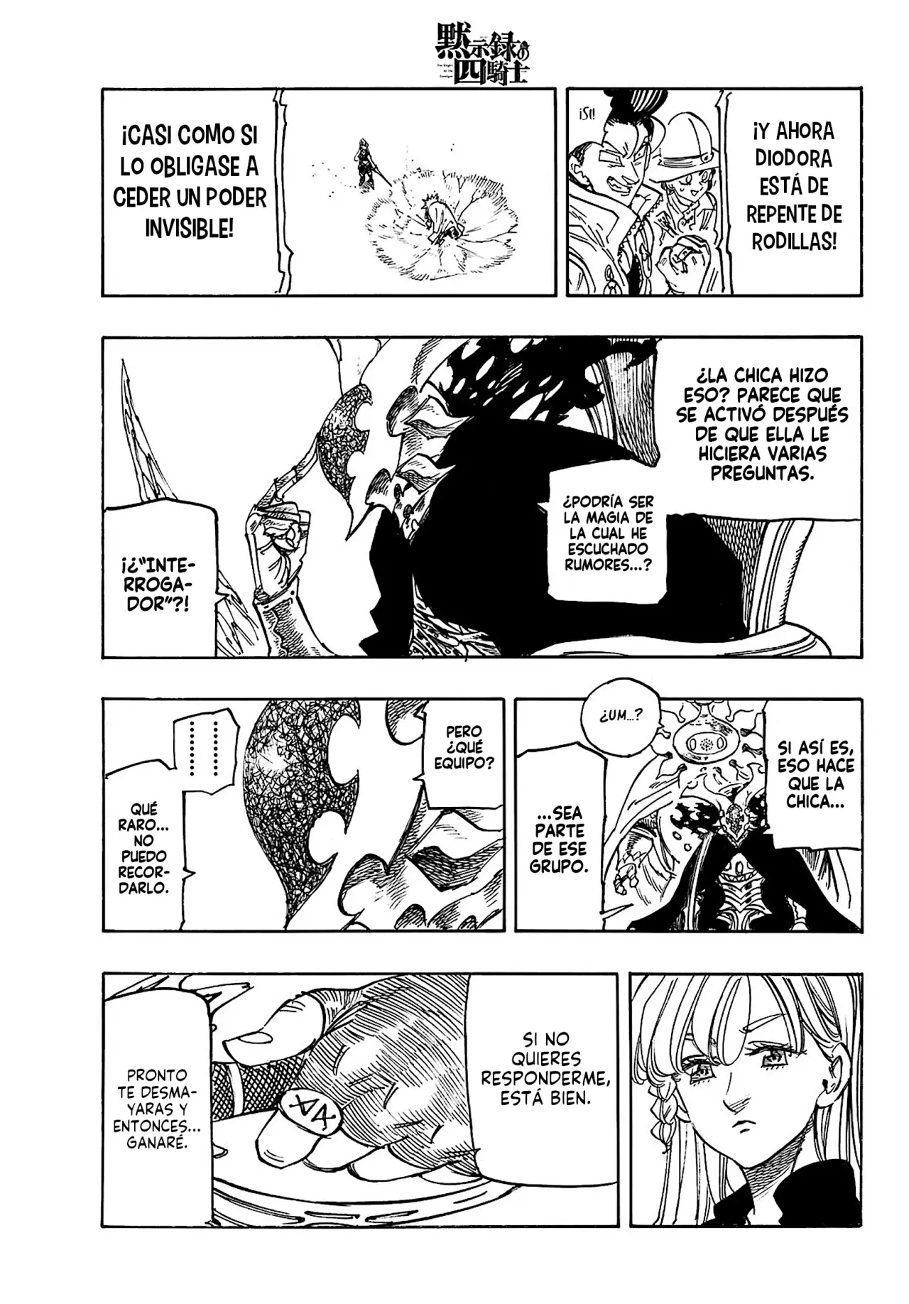 Mokushiroku no Yonkishi capítulo 171 página 10