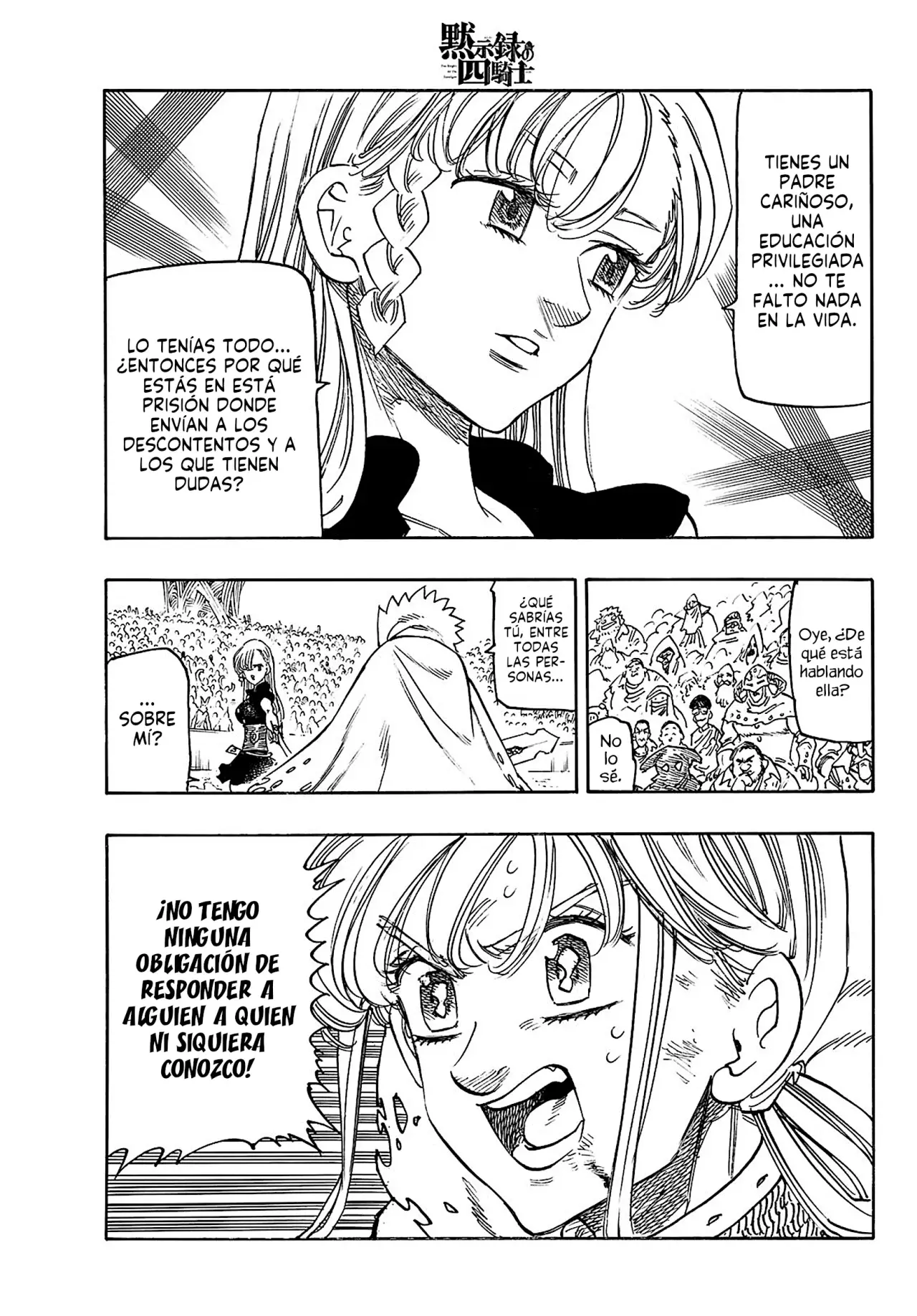 Mokushiroku no Yonkishi capítulo 171 página 8