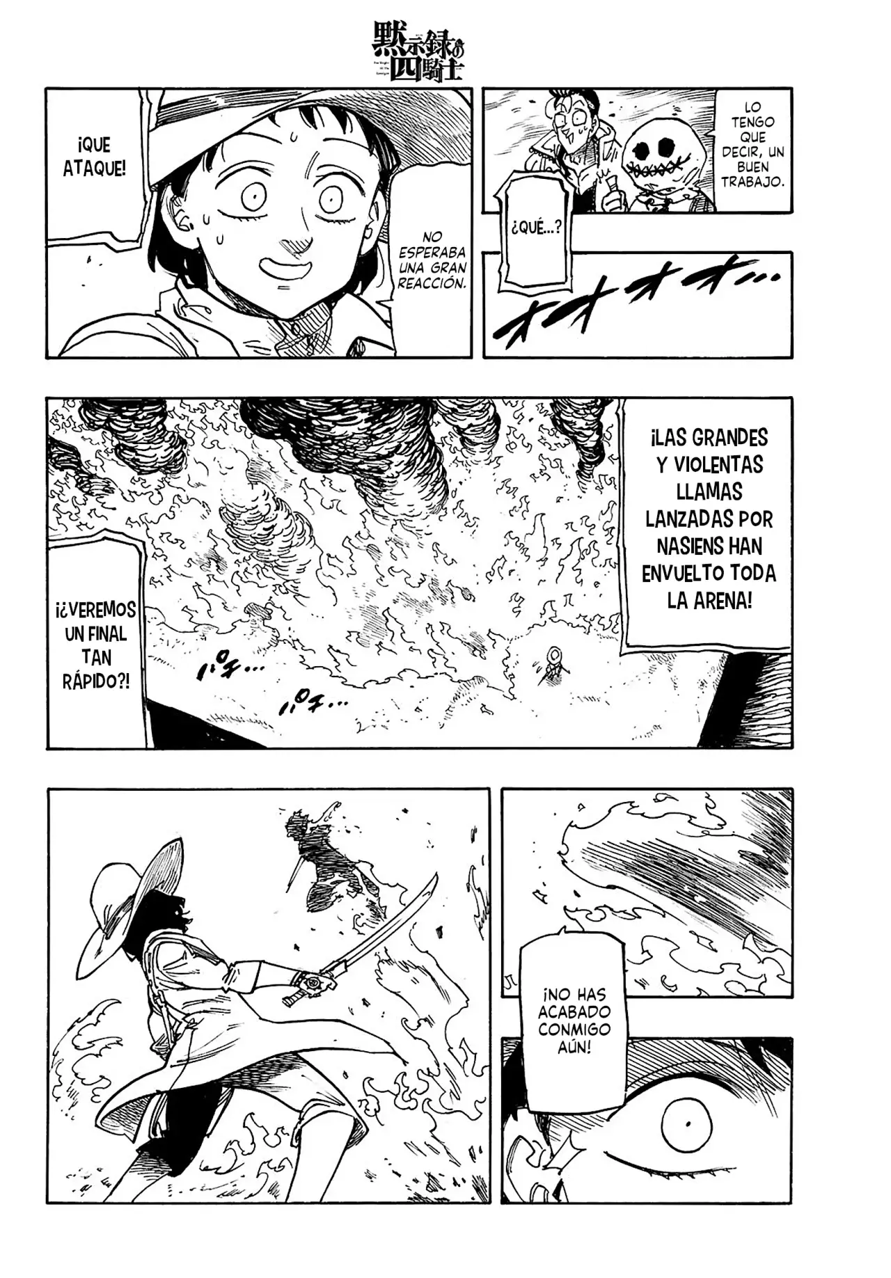 Mokushiroku no Yonkishi capítulo 172 página 14