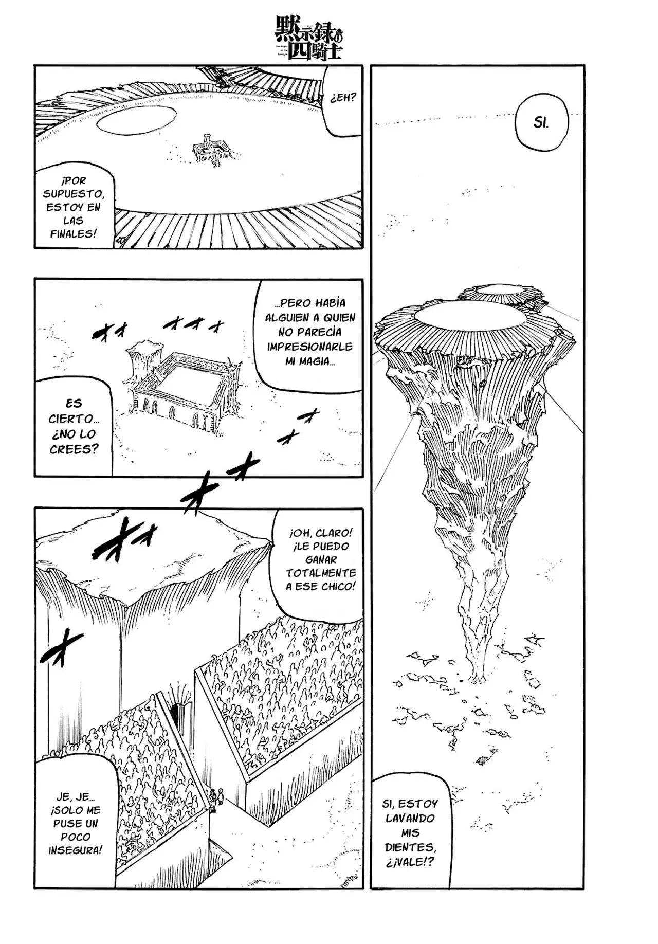 Mokushiroku no Yonkishi capítulo 172 página 3