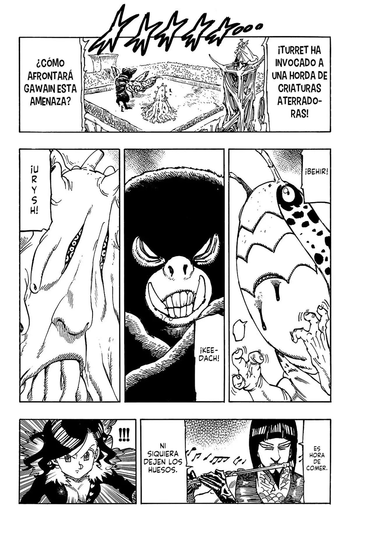 Mokushiroku no Yonkishi capítulo 175 página 3