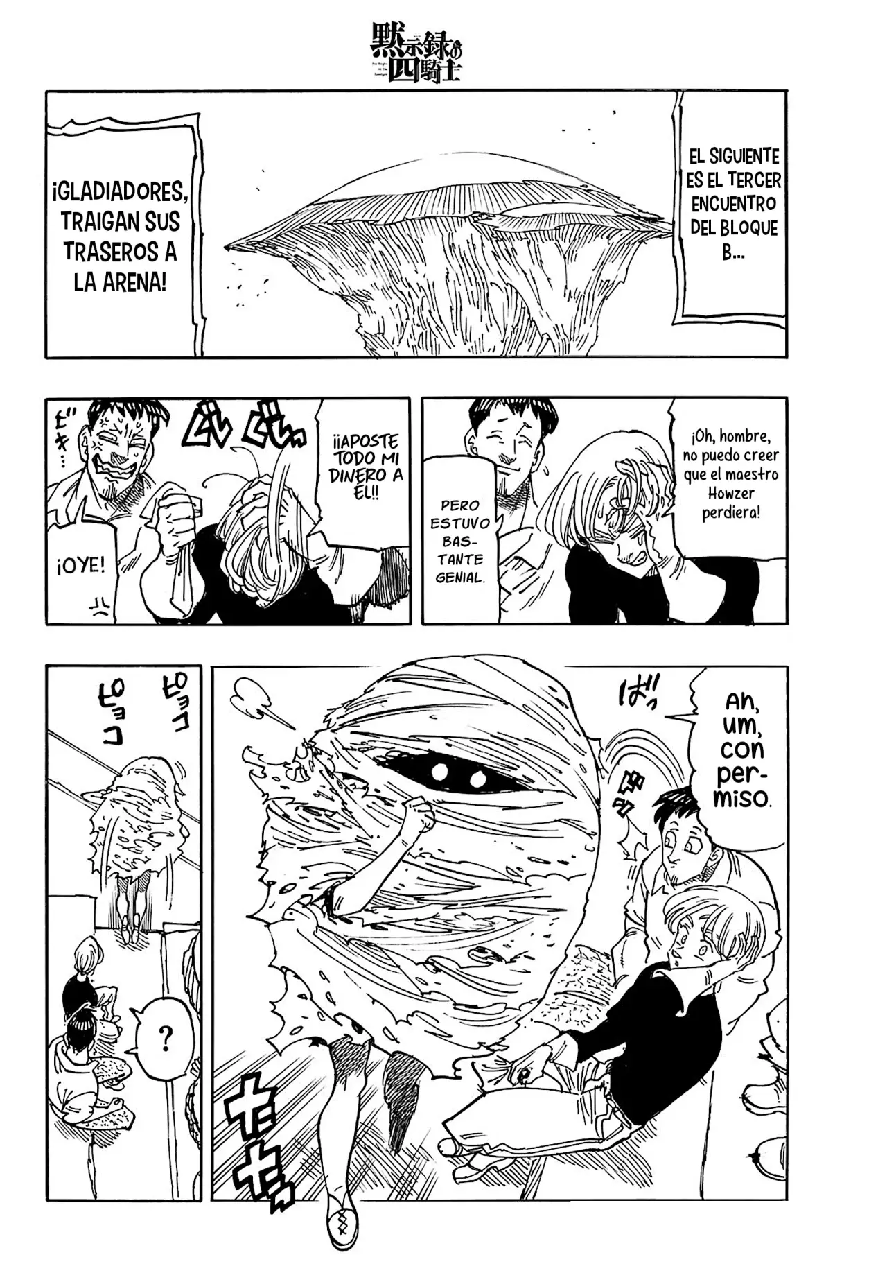Mokushiroku no Yonkishi capítulo 177 página 19