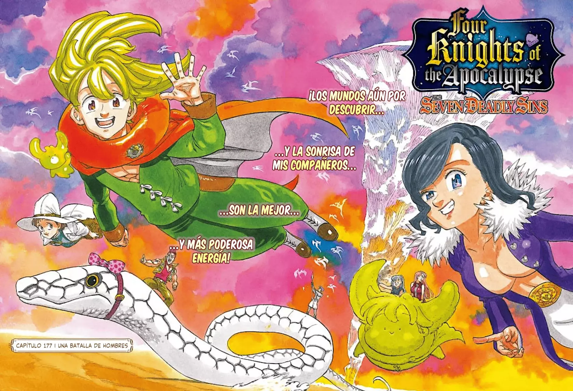 Mokushiroku no Yonkishi capítulo 177 página 3