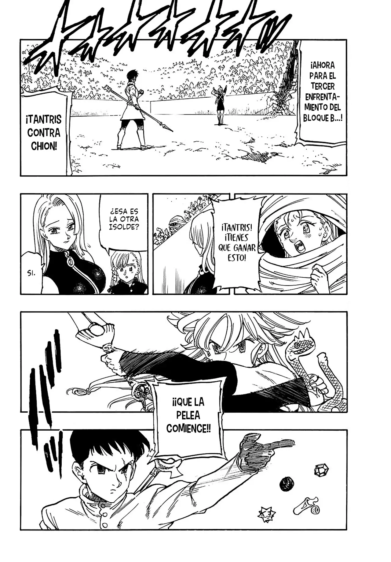 Mokushiroku no Yonkishi capítulo 178 página 3