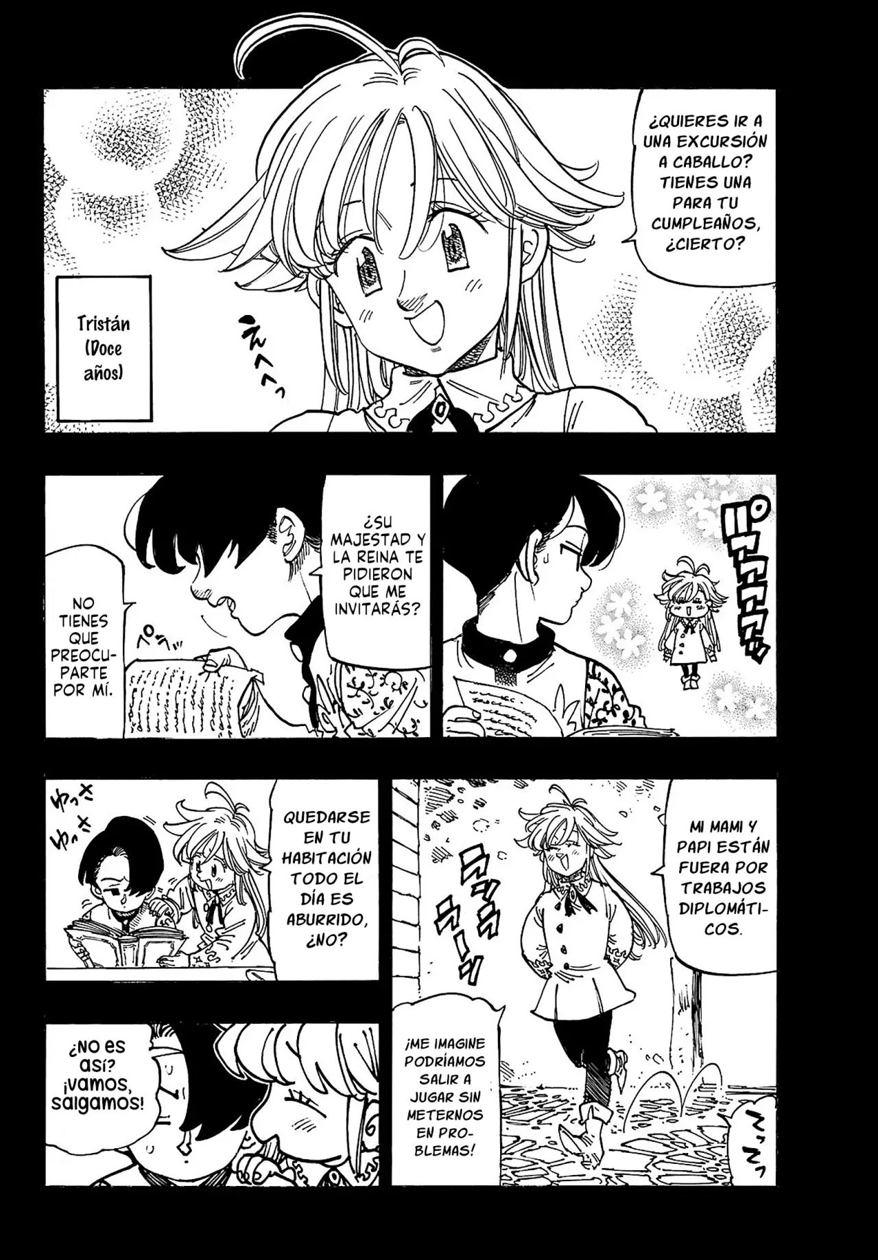 Mokushiroku no Yonkishi capítulo 179 página 7