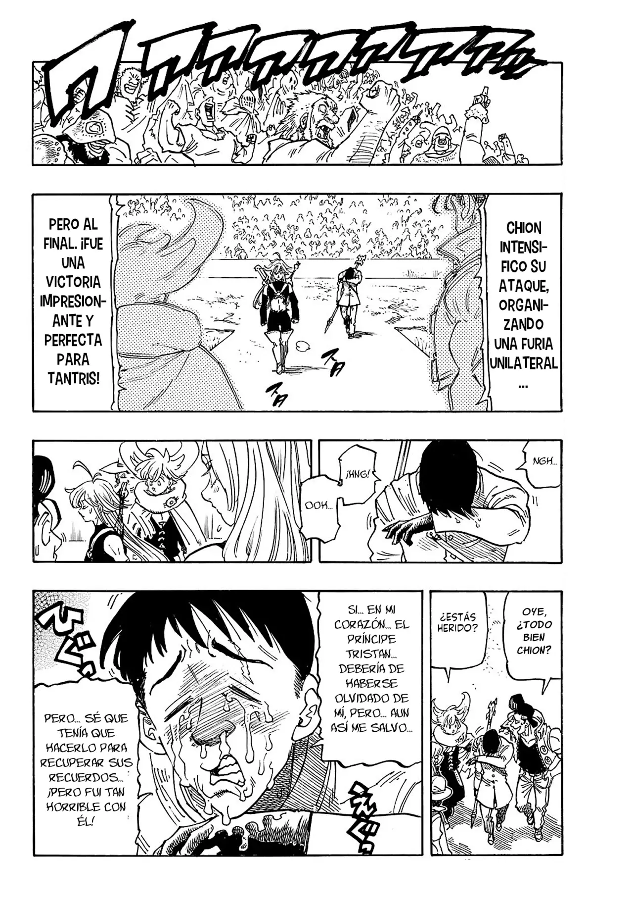 Mokushiroku no Yonkishi capítulo 180 página 3