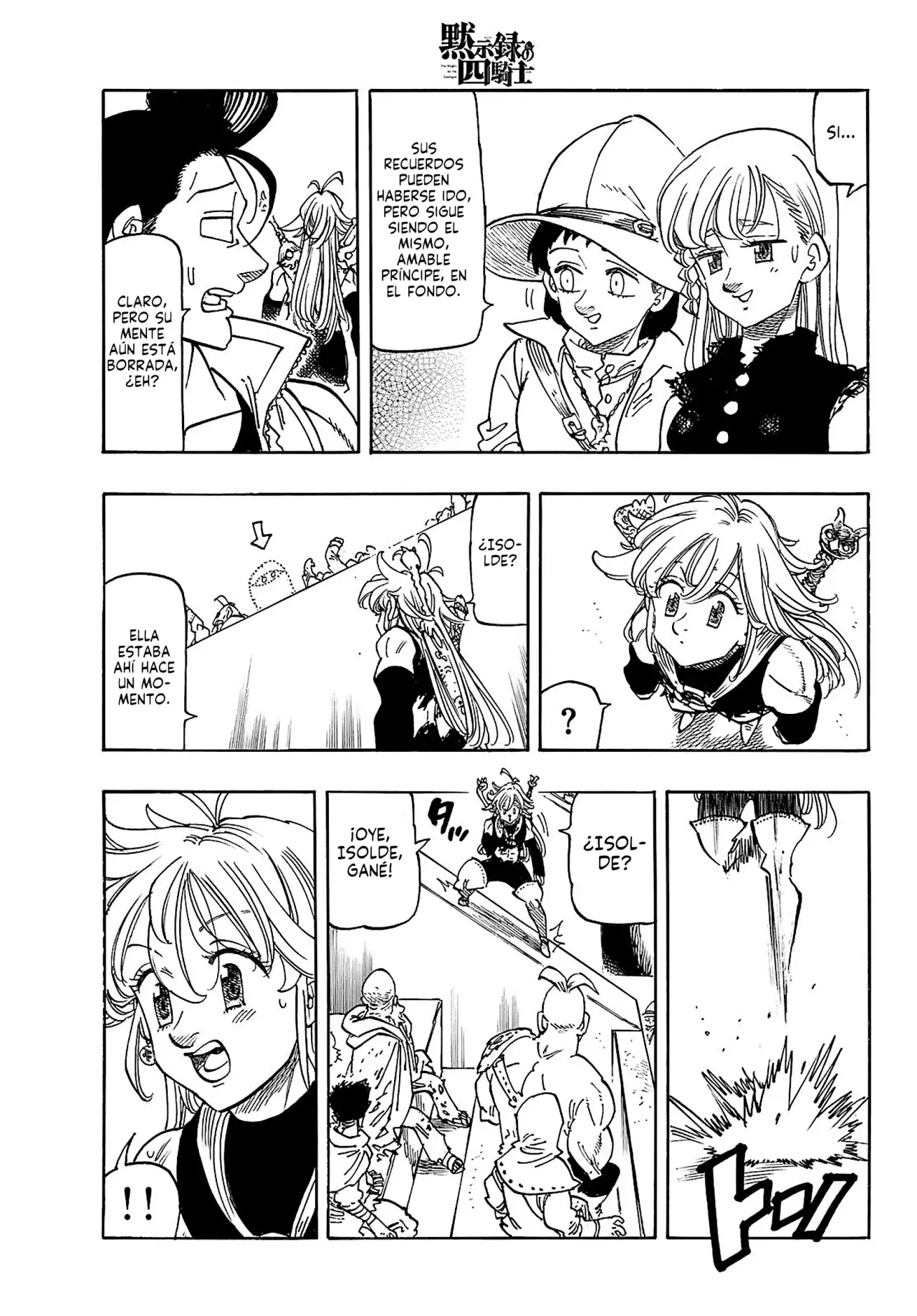 Mokushiroku no Yonkishi capítulo 180 página 4