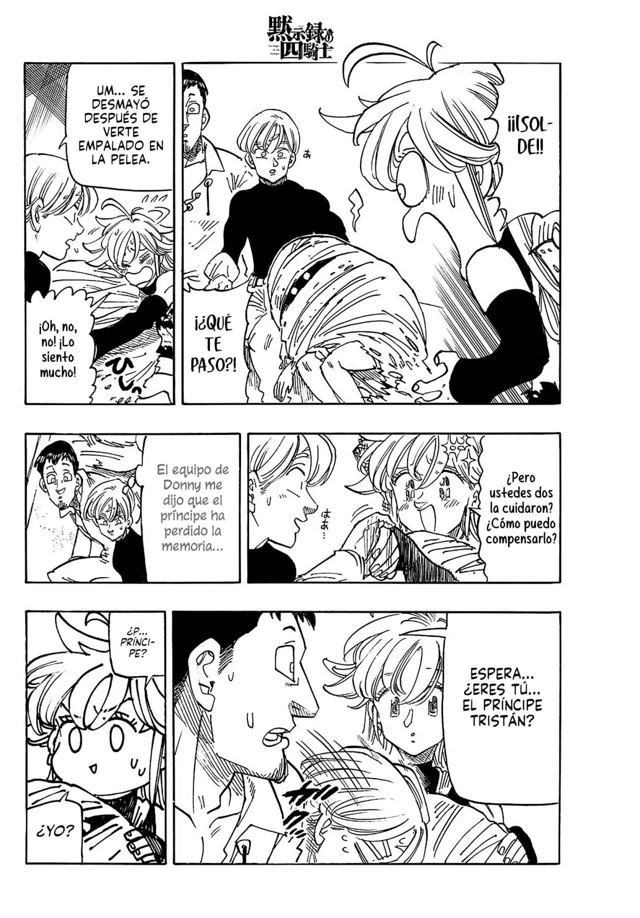 Mokushiroku no Yonkishi capítulo 180 página 5