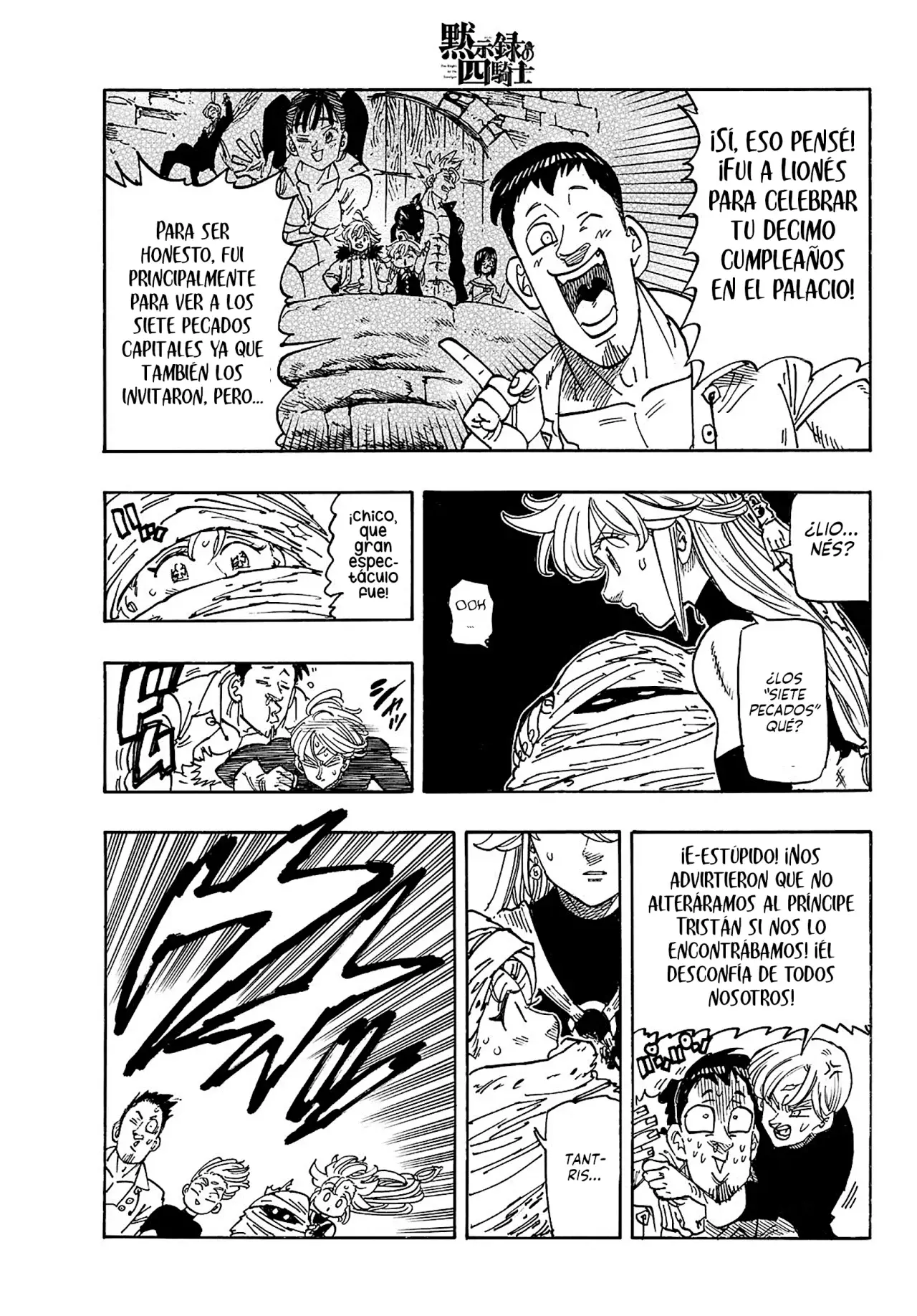 Mokushiroku no Yonkishi capítulo 180 página 6