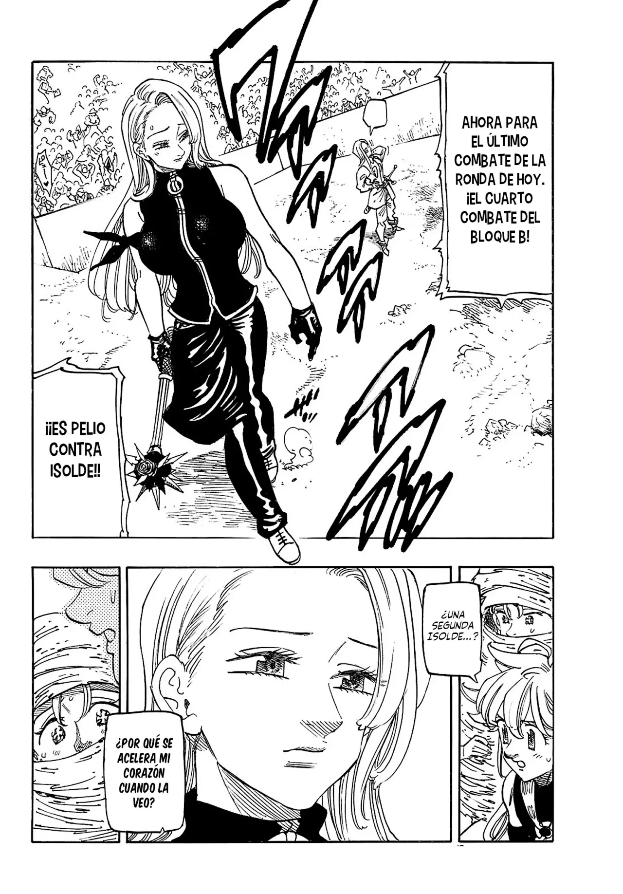 Mokushiroku no Yonkishi capítulo 180 página 7