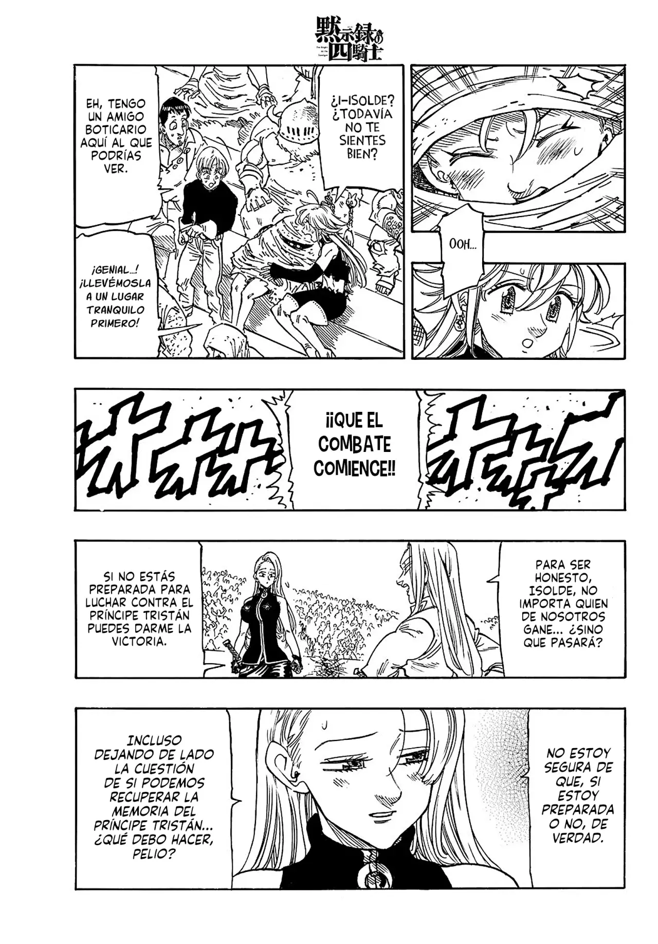 Mokushiroku no Yonkishi capítulo 180 página 8