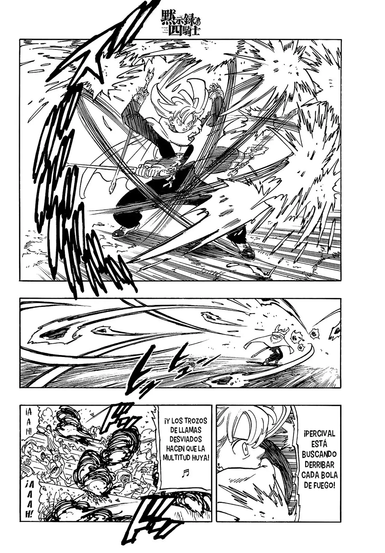 Mokushiroku no Yonkishi capítulo 184 página 9