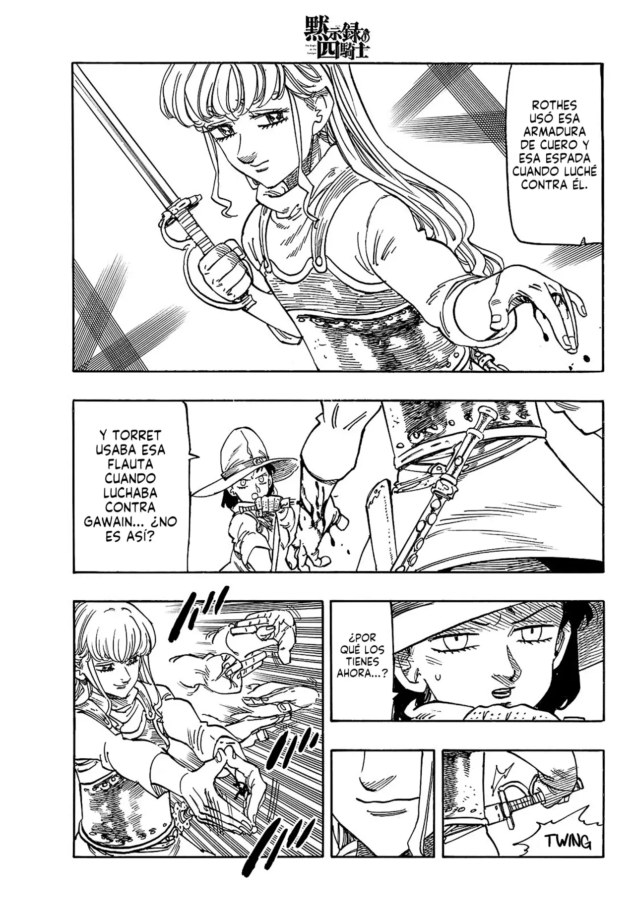 Mokushiroku no Yonkishi capítulo 186 página 10