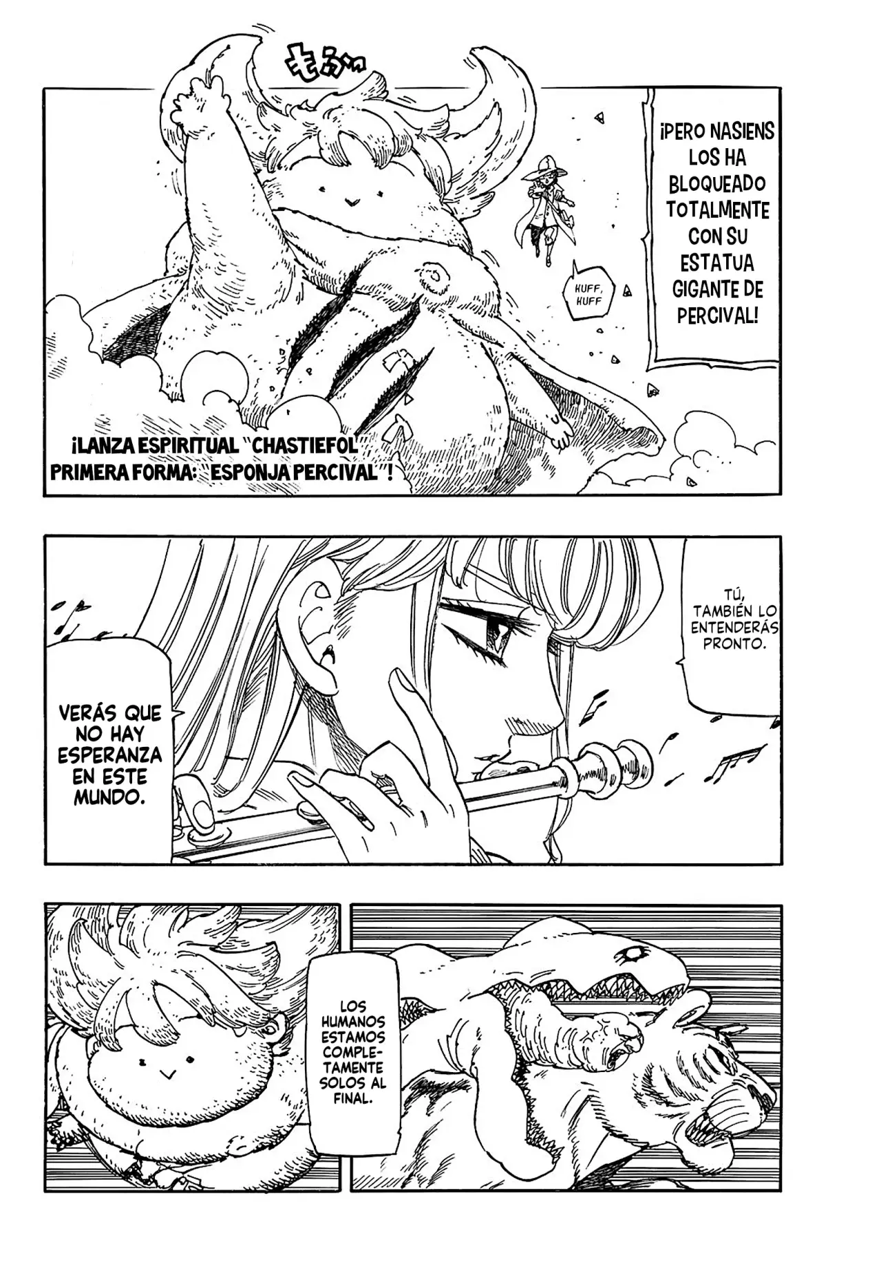 Mokushiroku no Yonkishi capítulo 186 página 17
