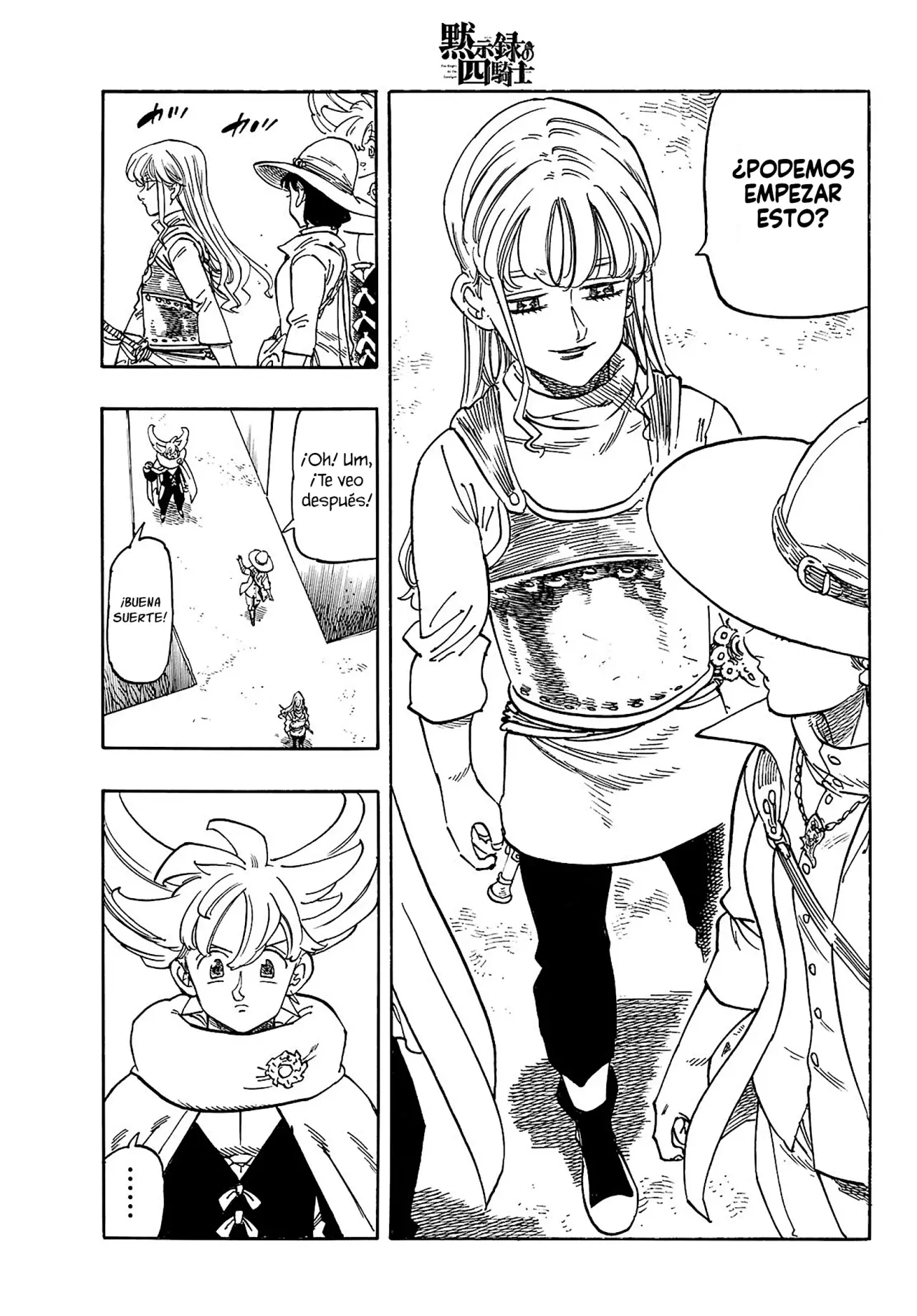 Mokushiroku no Yonkishi capítulo 186 página 4