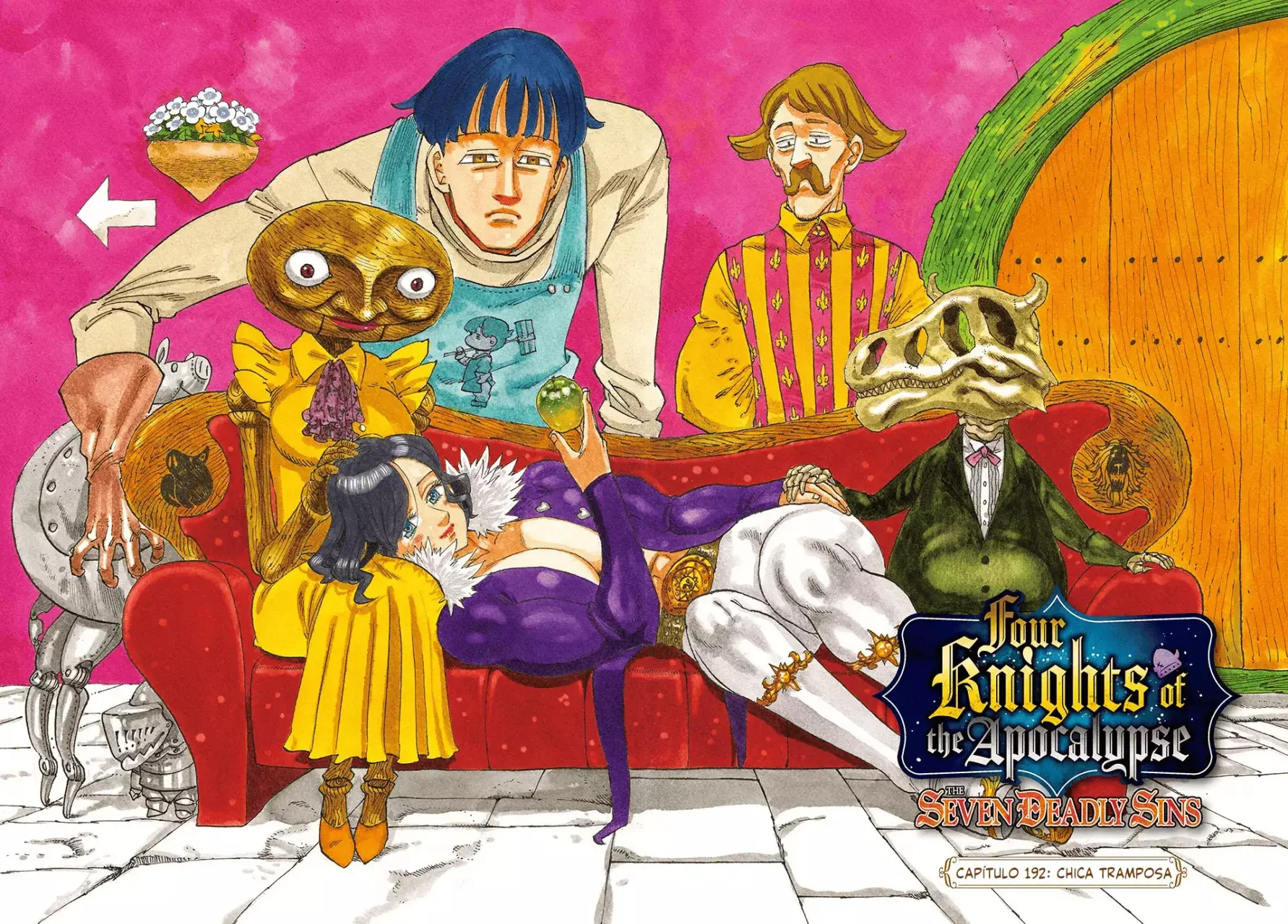 Mokushiroku no Yonkishi capítulo 192 página 3