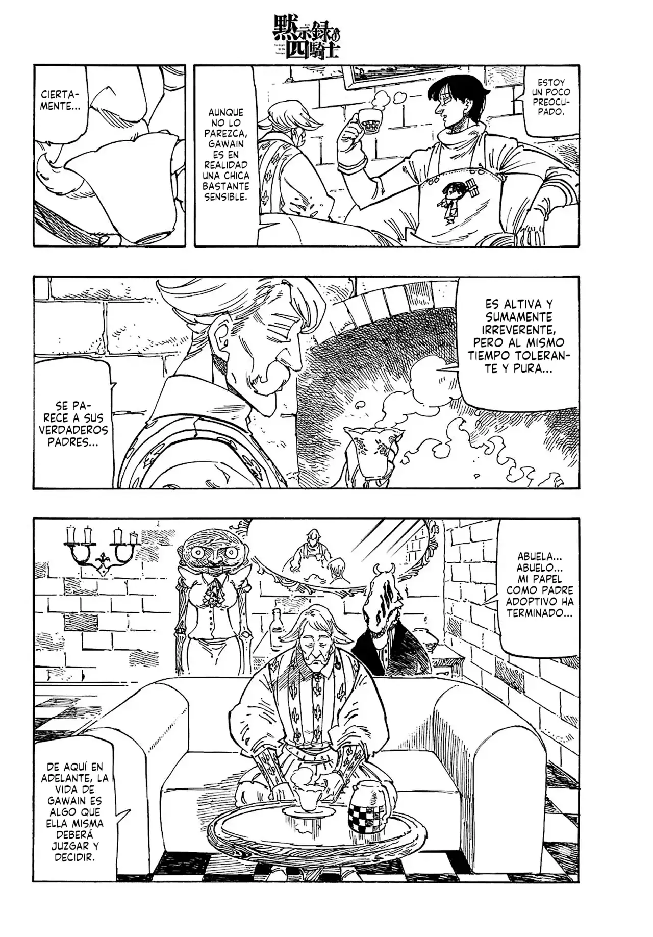 Mokushiroku no Yonkishi capítulo 192 página 5