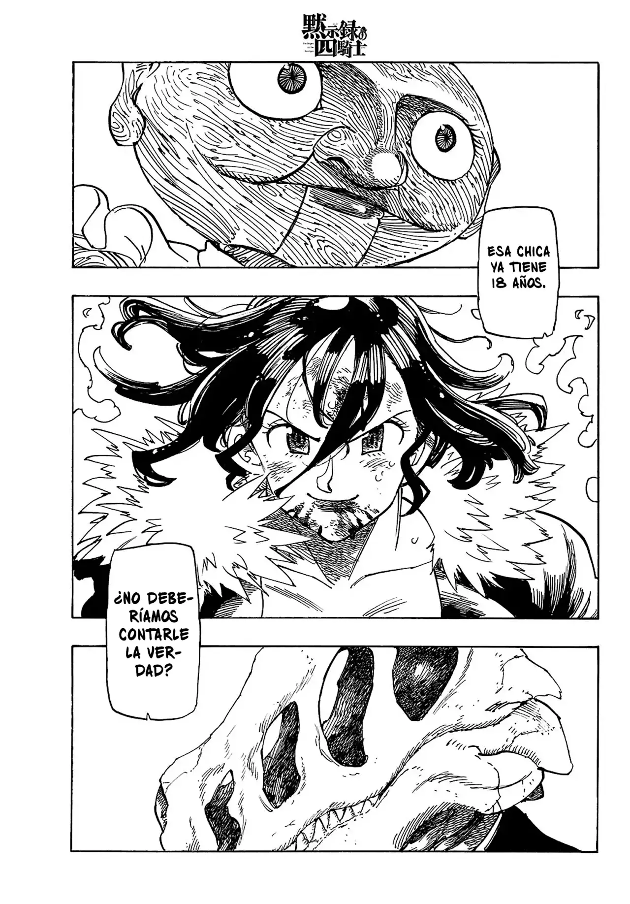Mokushiroku no Yonkishi capítulo 192 página 6