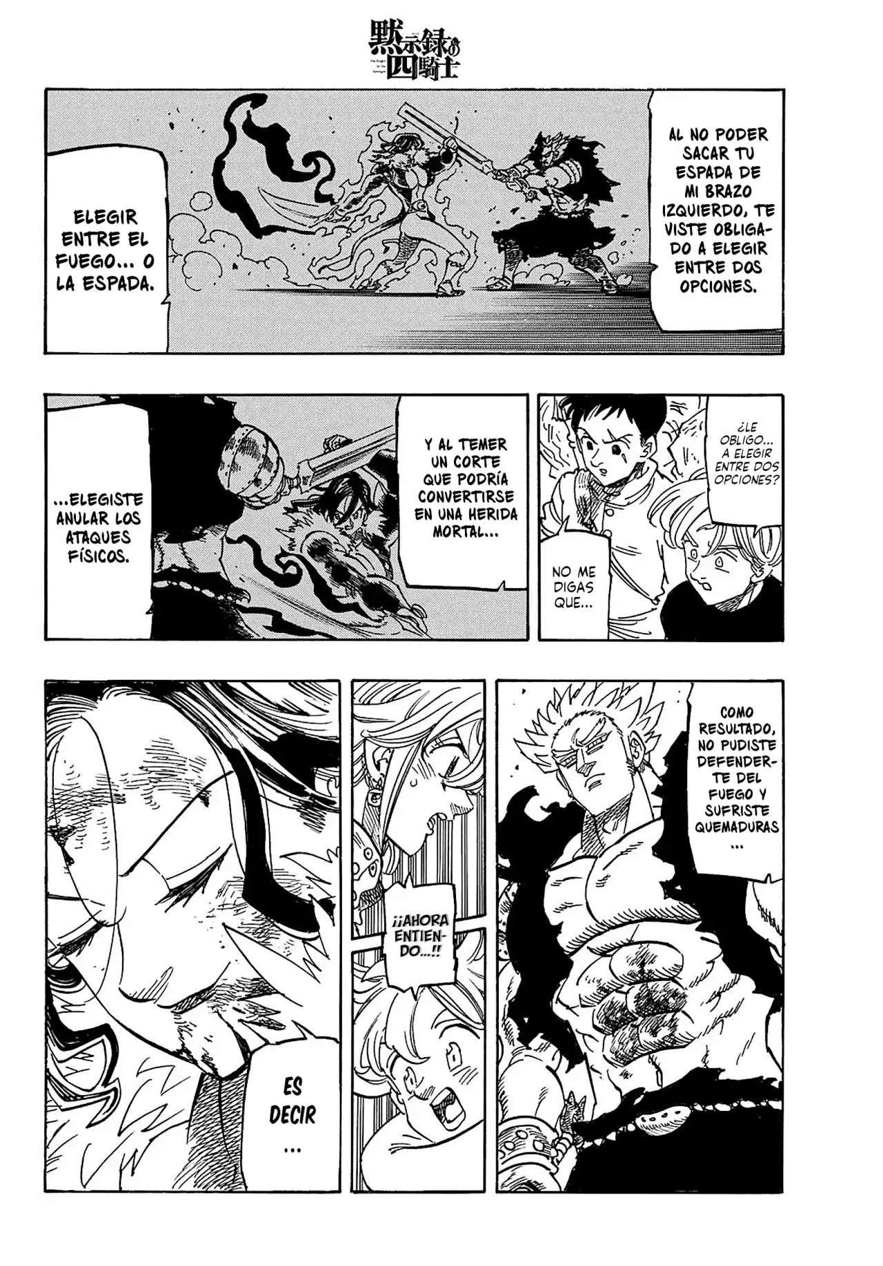 Mokushiroku no Yonkishi capítulo 192 página 9
