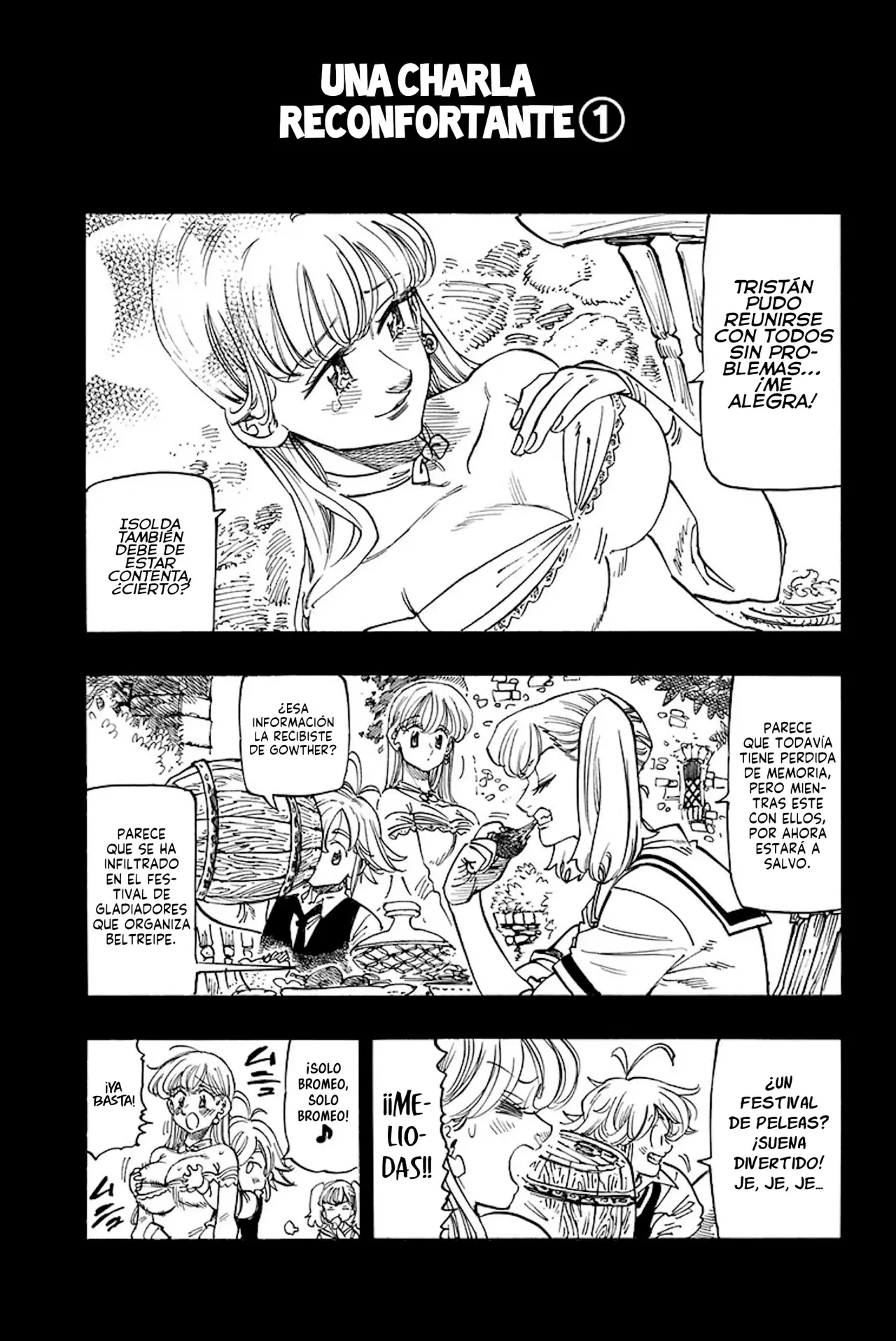 Mokushiroku no Yonkishi capítulo 194.5 página 7