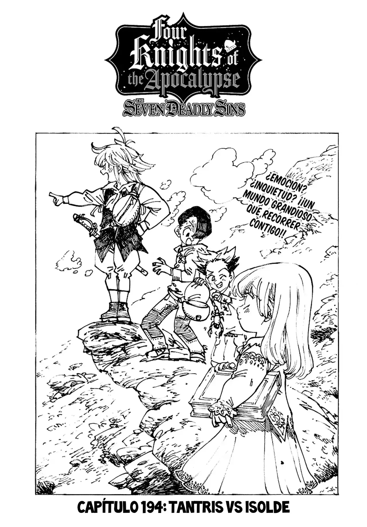 Mokushiroku no Yonkishi capítulo 194 página 3