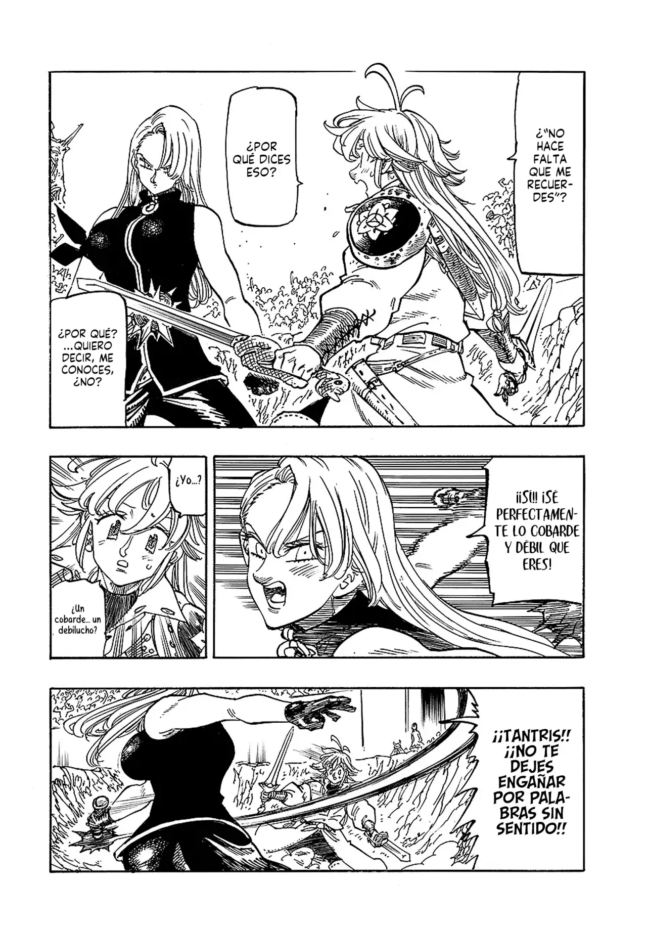 Mokushiroku no Yonkishi capítulo 194 página 4