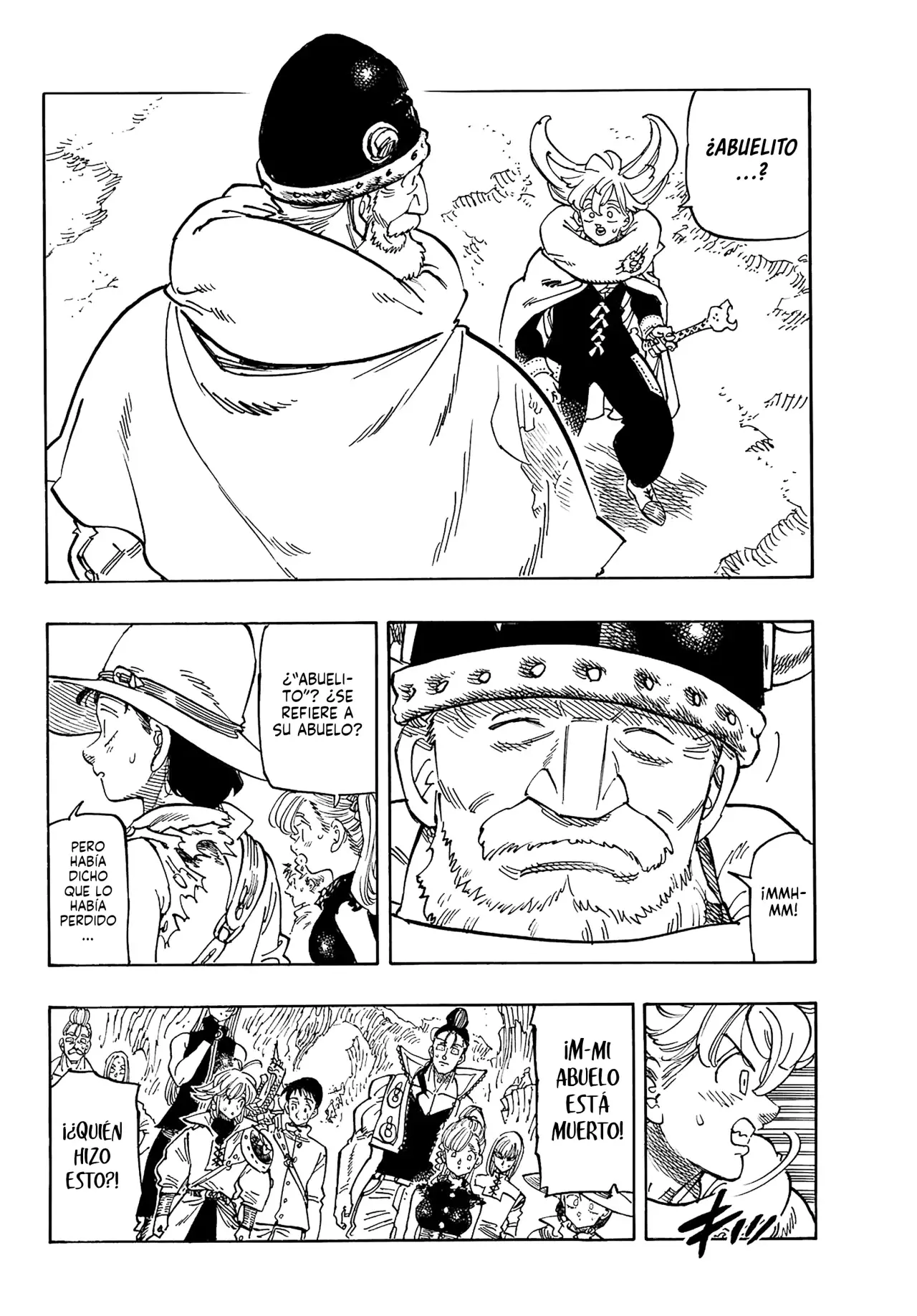 Mokushiroku no Yonkishi capítulo 197 página 3