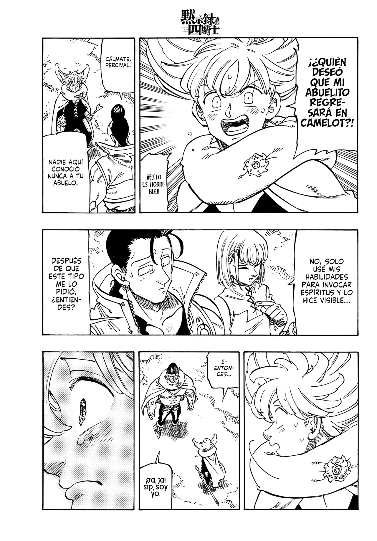 Mokushiroku no Yonkishi capítulo 197 página 4