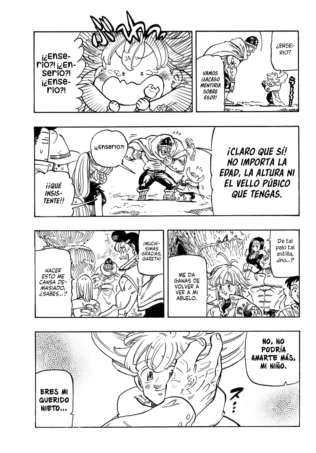 Mokushiroku no Yonkishi capítulo 197 página 8