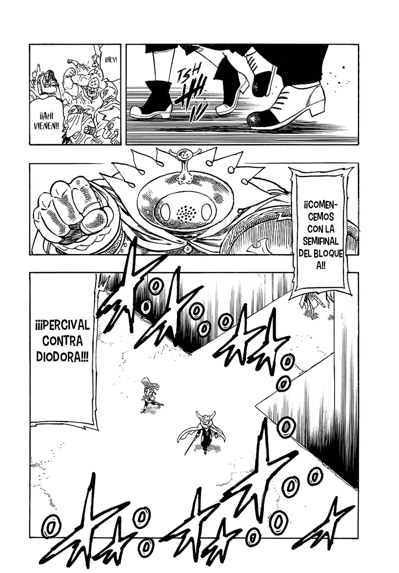 Mokushiroku no Yonkishi capítulo 198 página 6