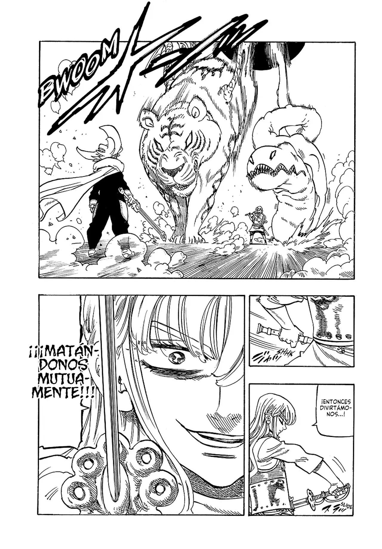 Mokushiroku no Yonkishi capítulo 198 página 9
