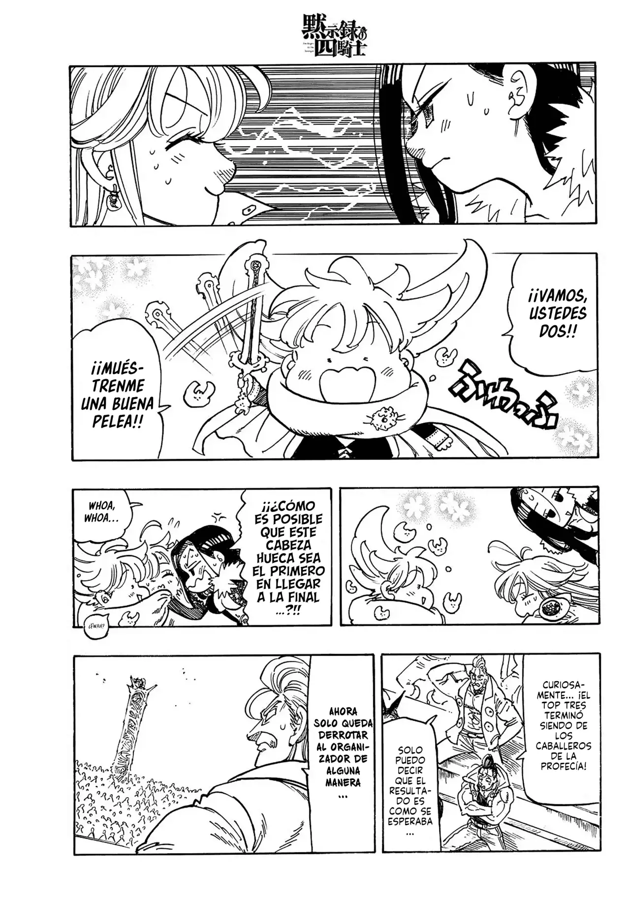 Mokushiroku no Yonkishi capítulo 199 página 10