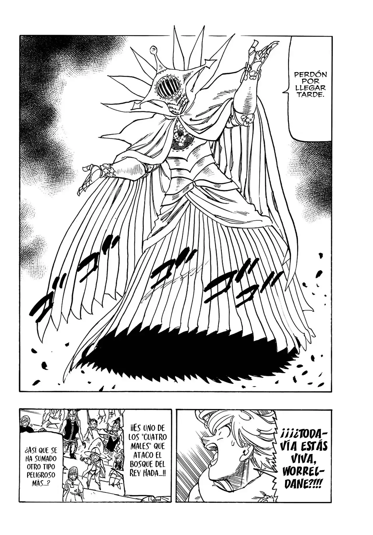 Mokushiroku no Yonkishi capítulo 199 página 13
