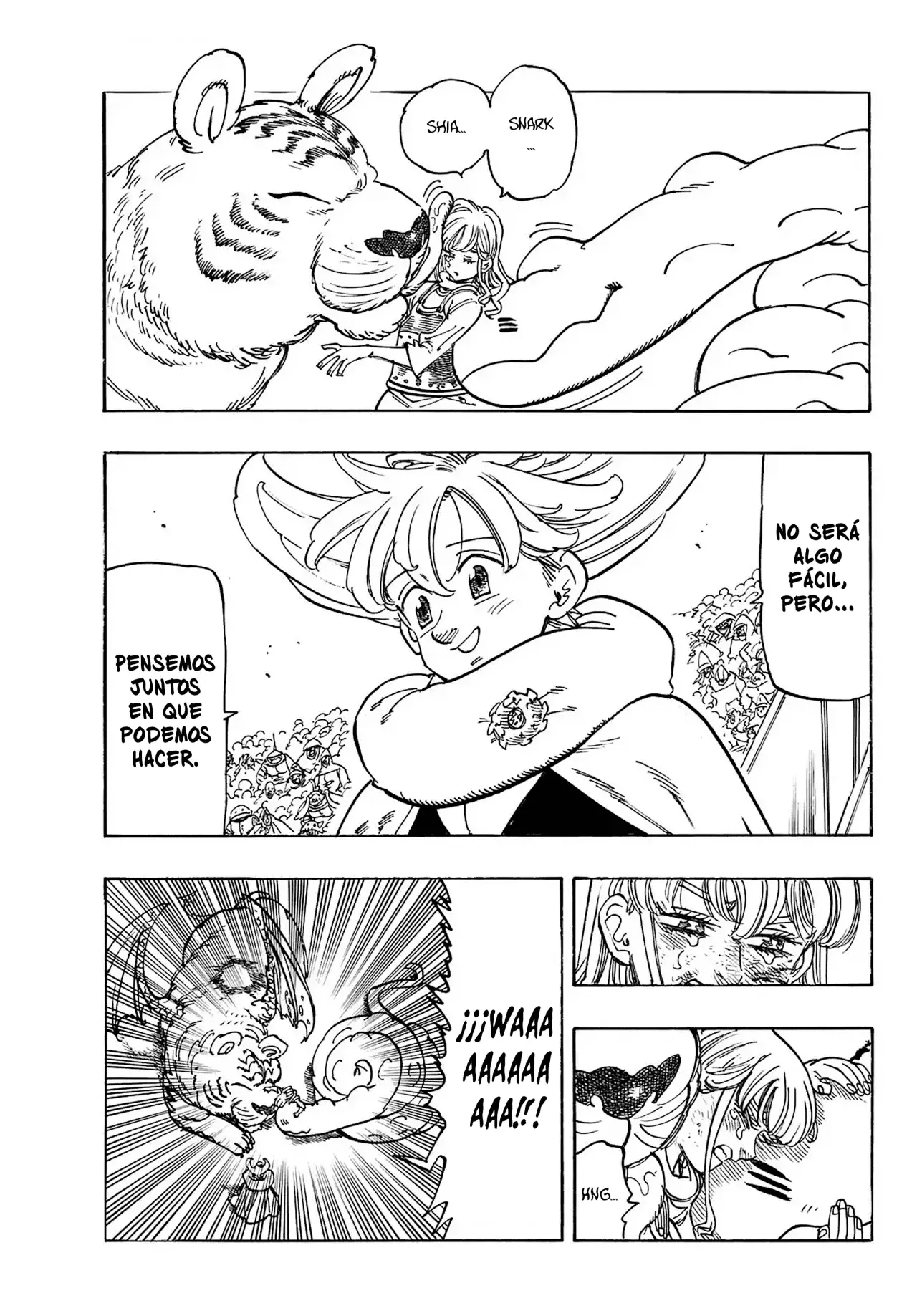 Mokushiroku no Yonkishi capítulo 199 página 6