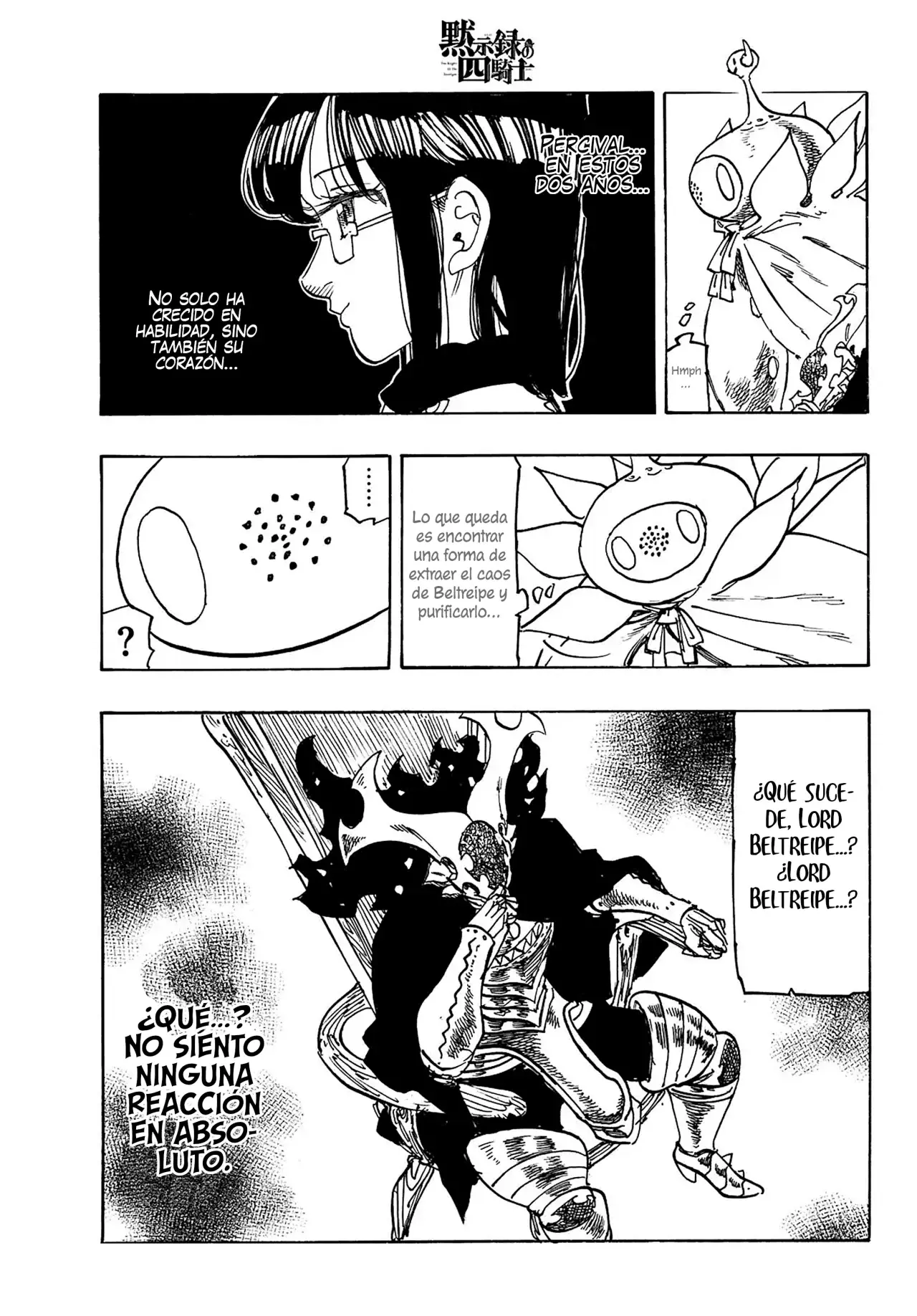 Mokushiroku no Yonkishi capítulo 199 página 8