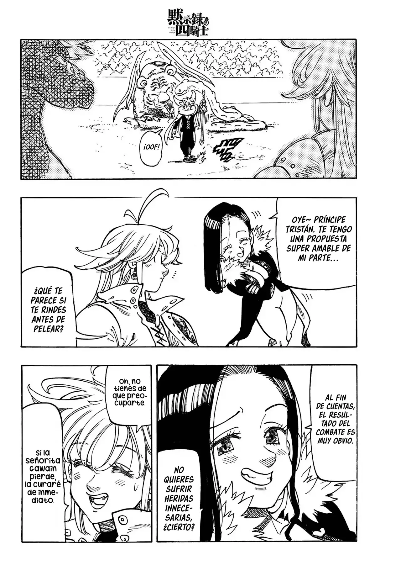 Mokushiroku no Yonkishi capítulo 199 página 9