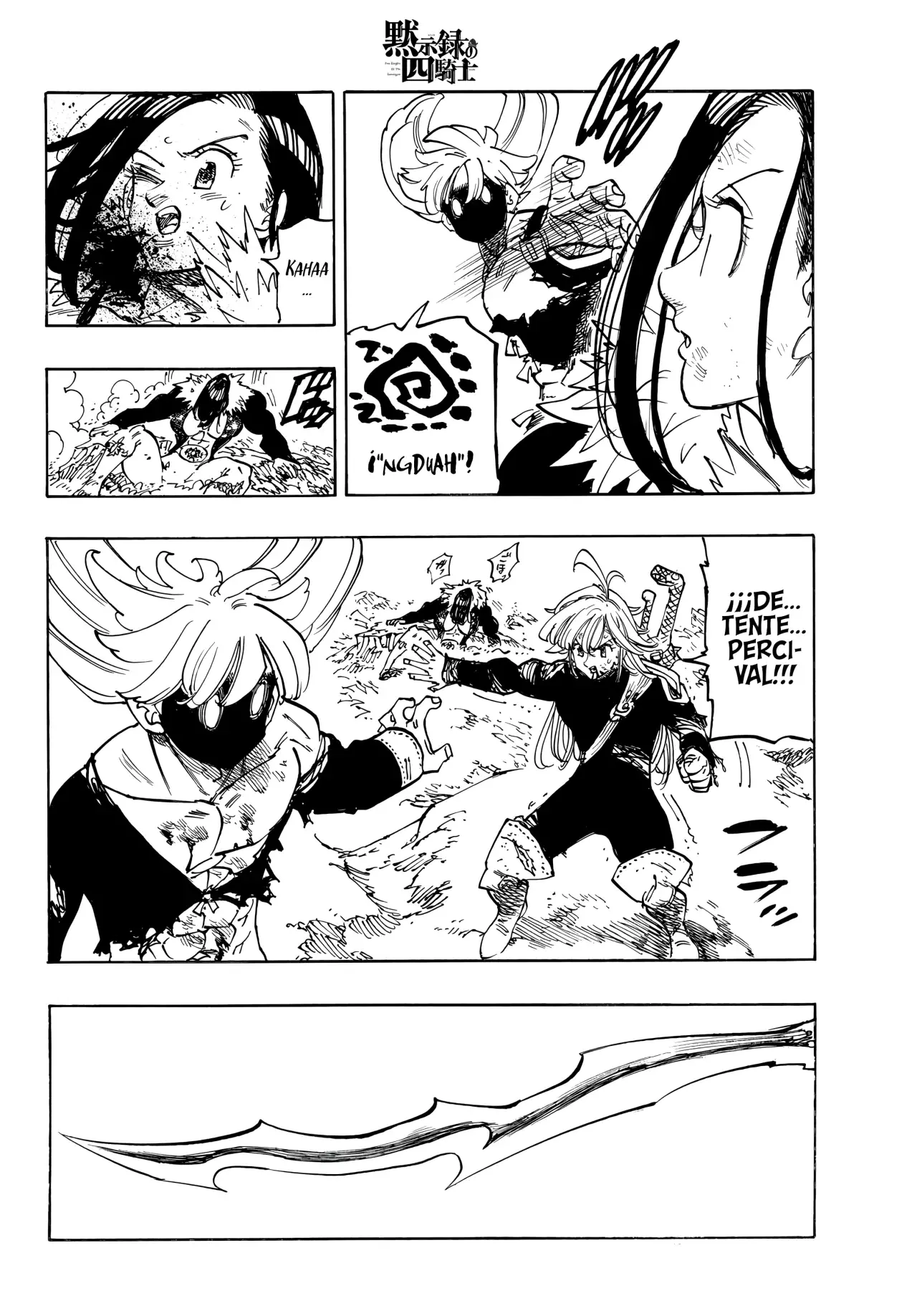 Mokushiroku no Yonkishi capítulo 204 página 17