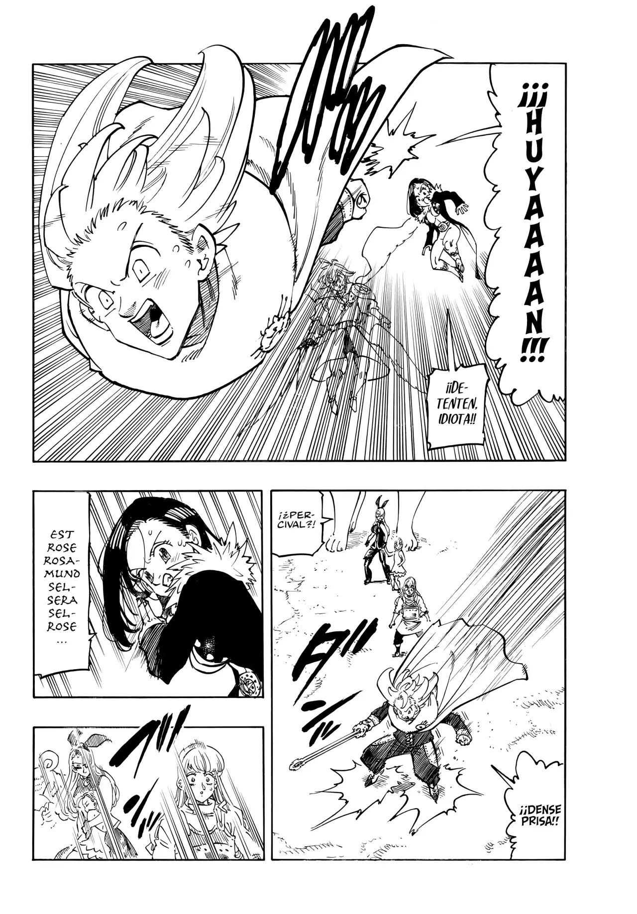 Mokushiroku no Yonkishi capítulo 204 página 3