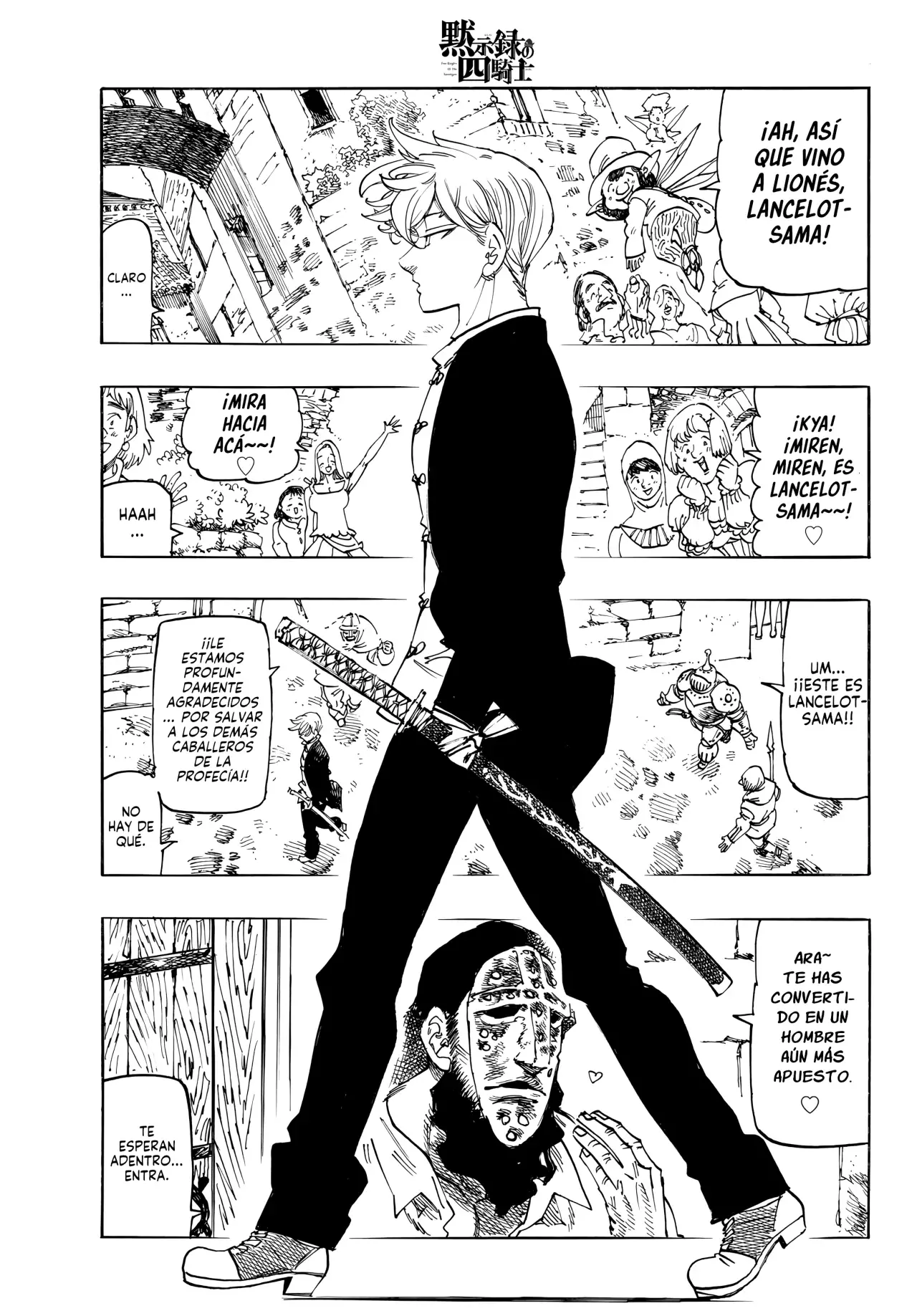 Mokushiroku no Yonkishi capítulo 207 página 4