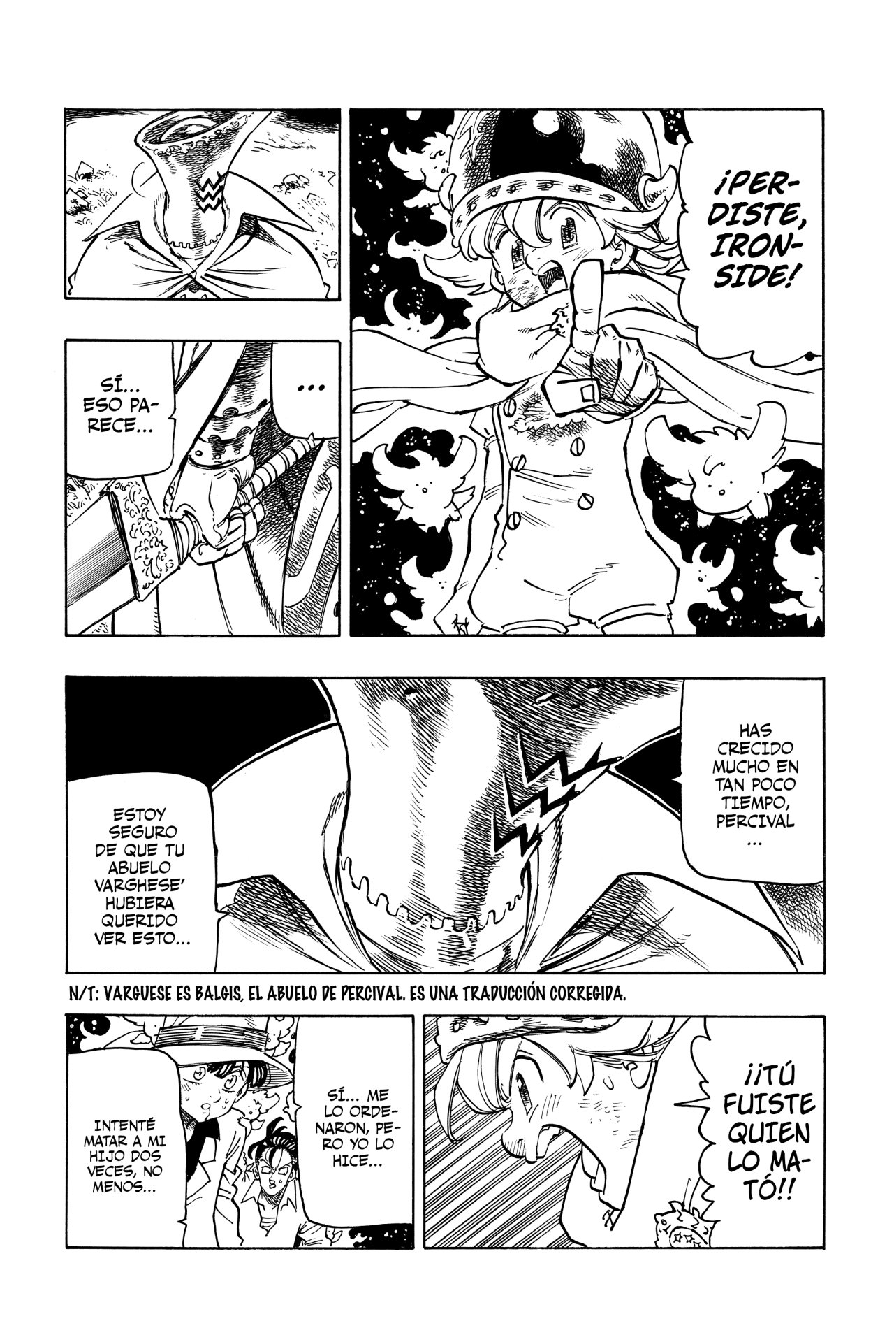 Mokushiroku no Yonkishi capítulo 21 página 8