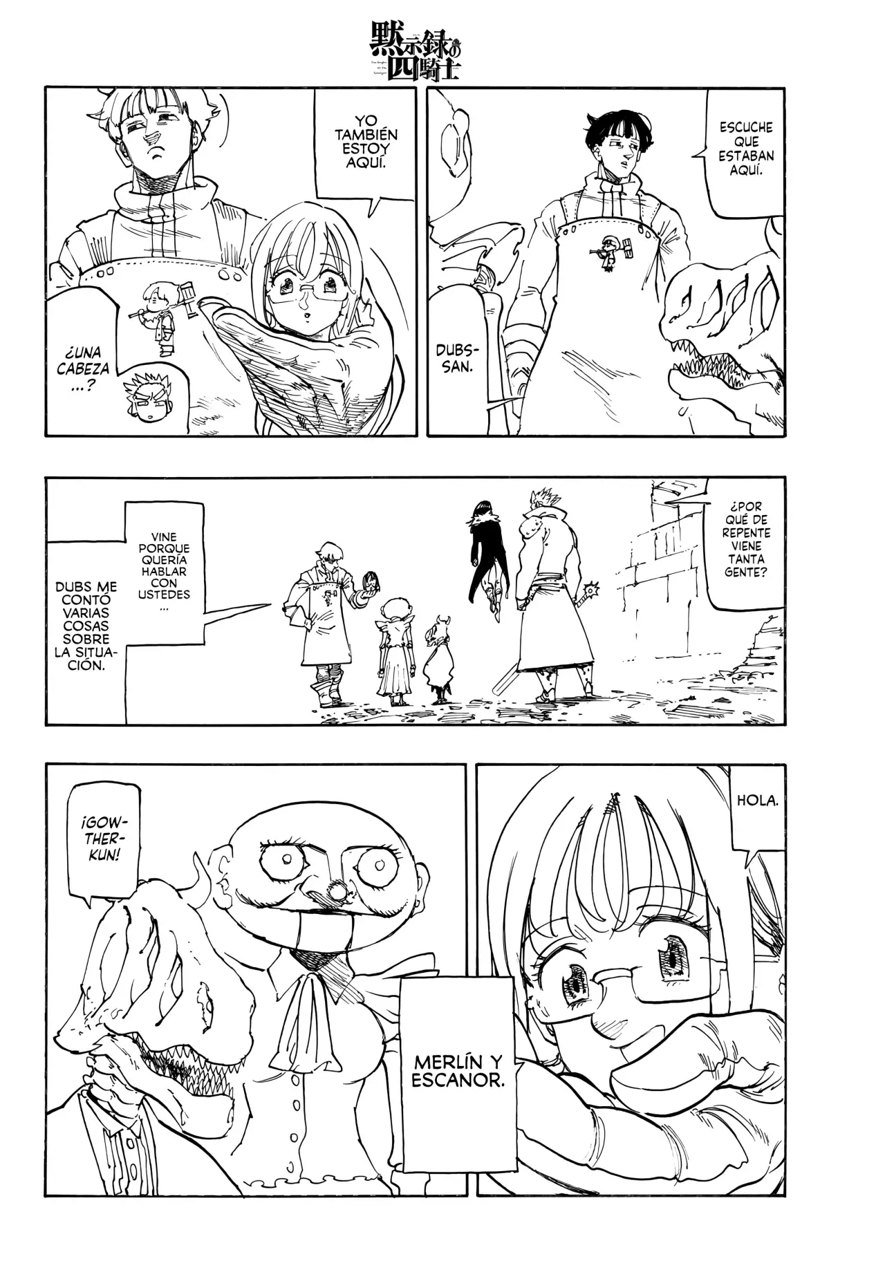 Mokushiroku no Yonkishi capítulo 215 página 19