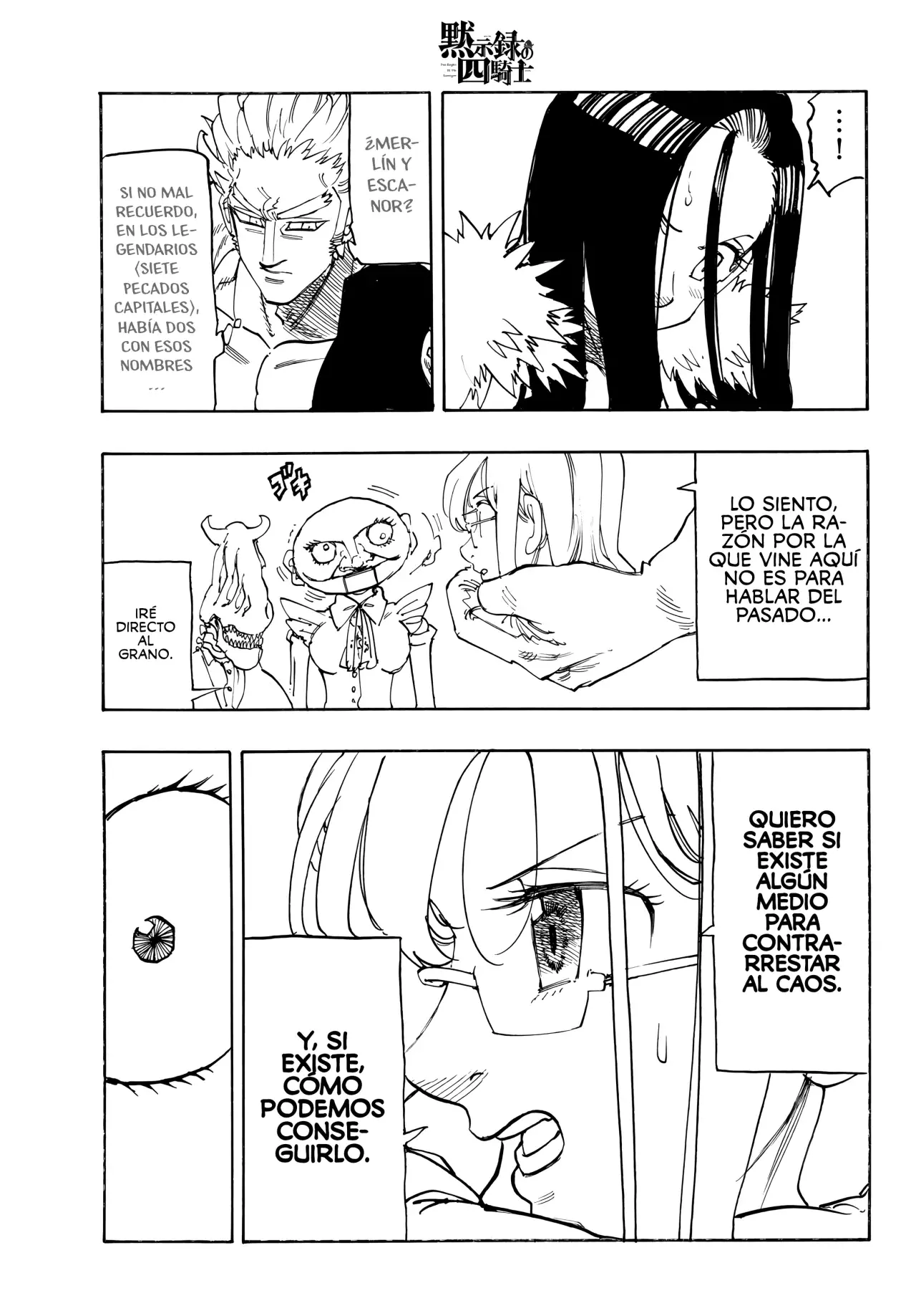 Mokushiroku no Yonkishi capítulo 215 página 20