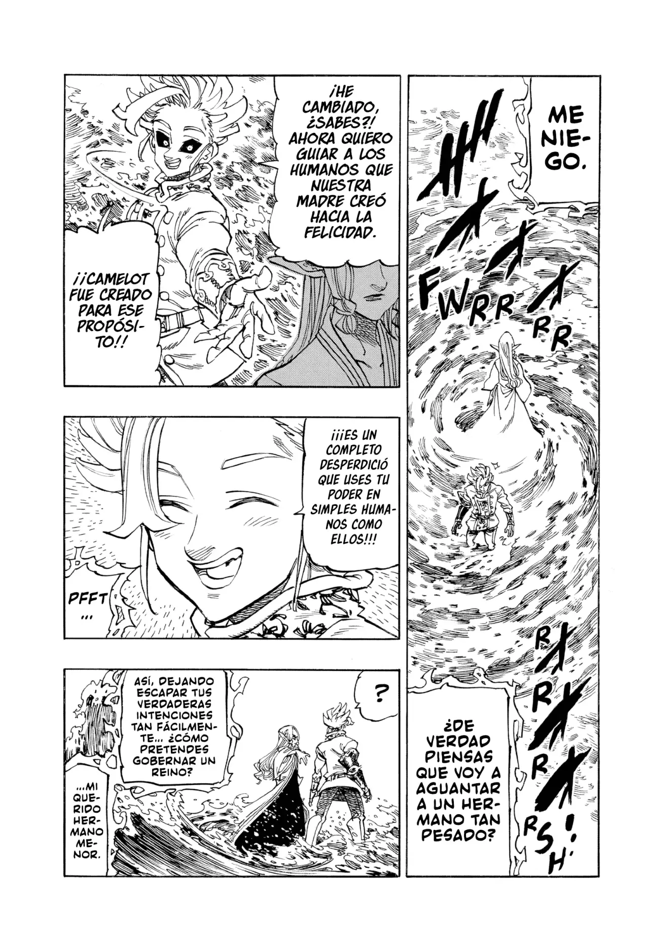 Mokushiroku no Yonkishi capítulo 217 página 10