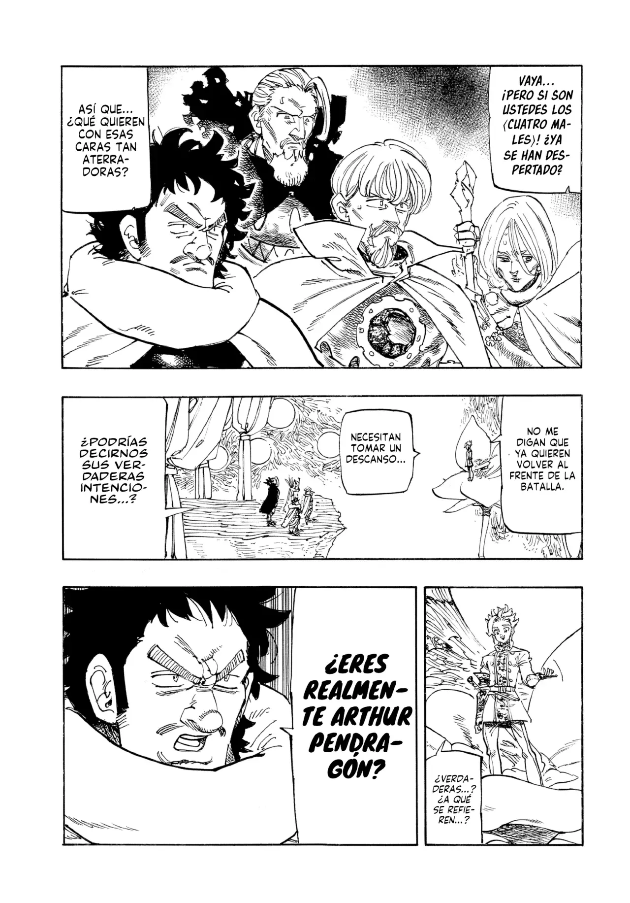 Mokushiroku no Yonkishi capítulo 217 página 14