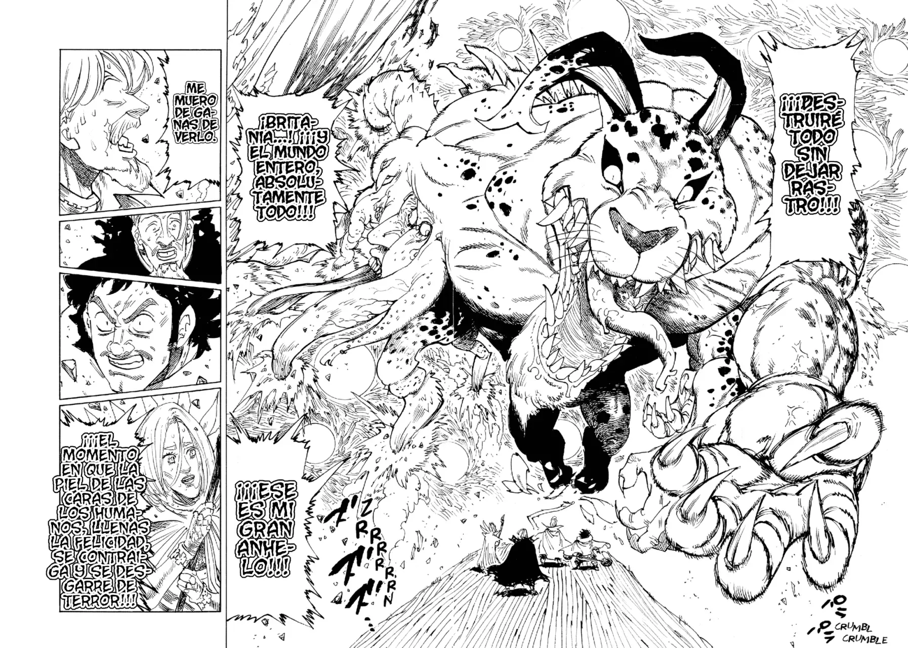 Mokushiroku no Yonkishi capítulo 217 página 17