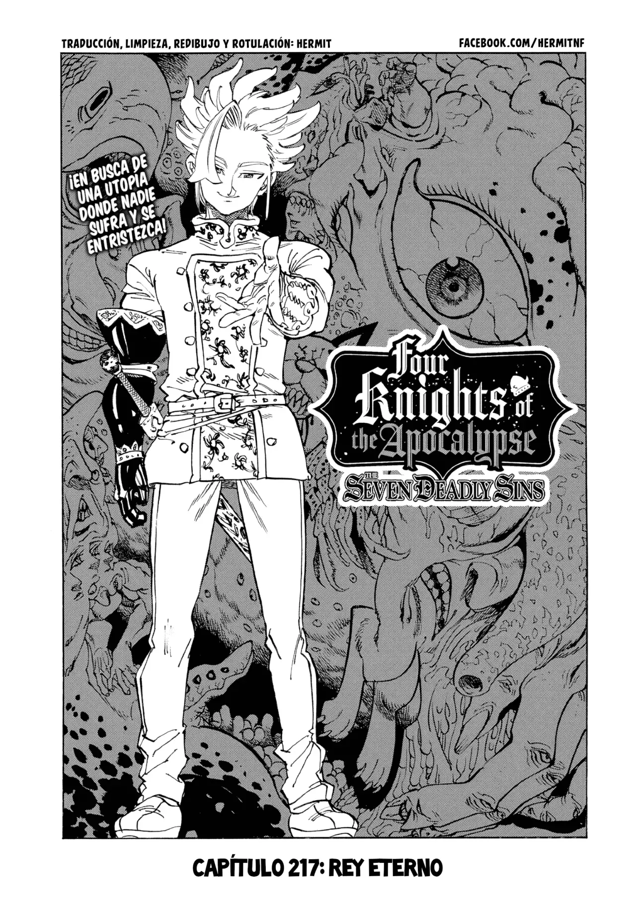 Mokushiroku no Yonkishi capítulo 217 página 2